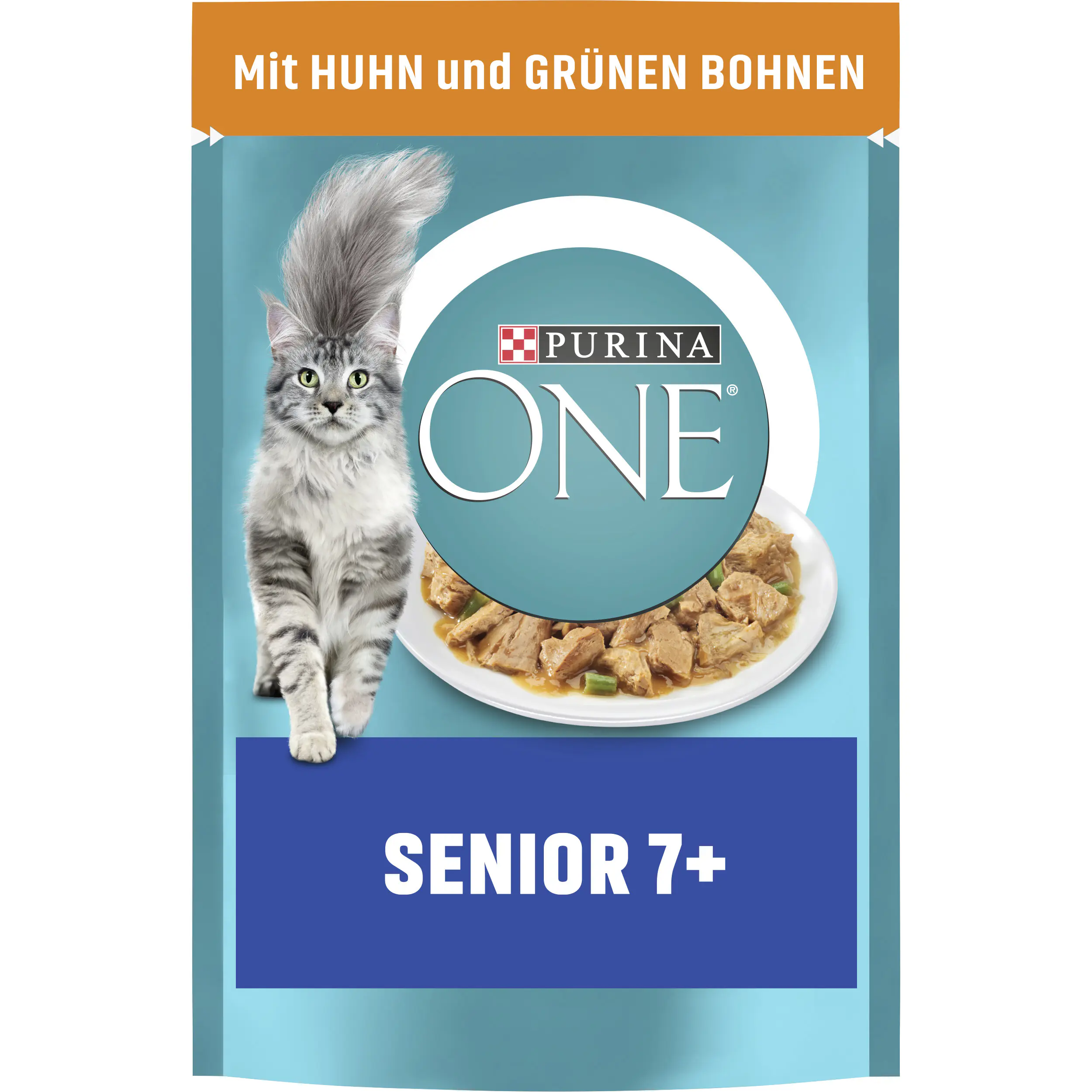 Purina ONE Senior 7+ Huhn Katzennassfutter 85 g