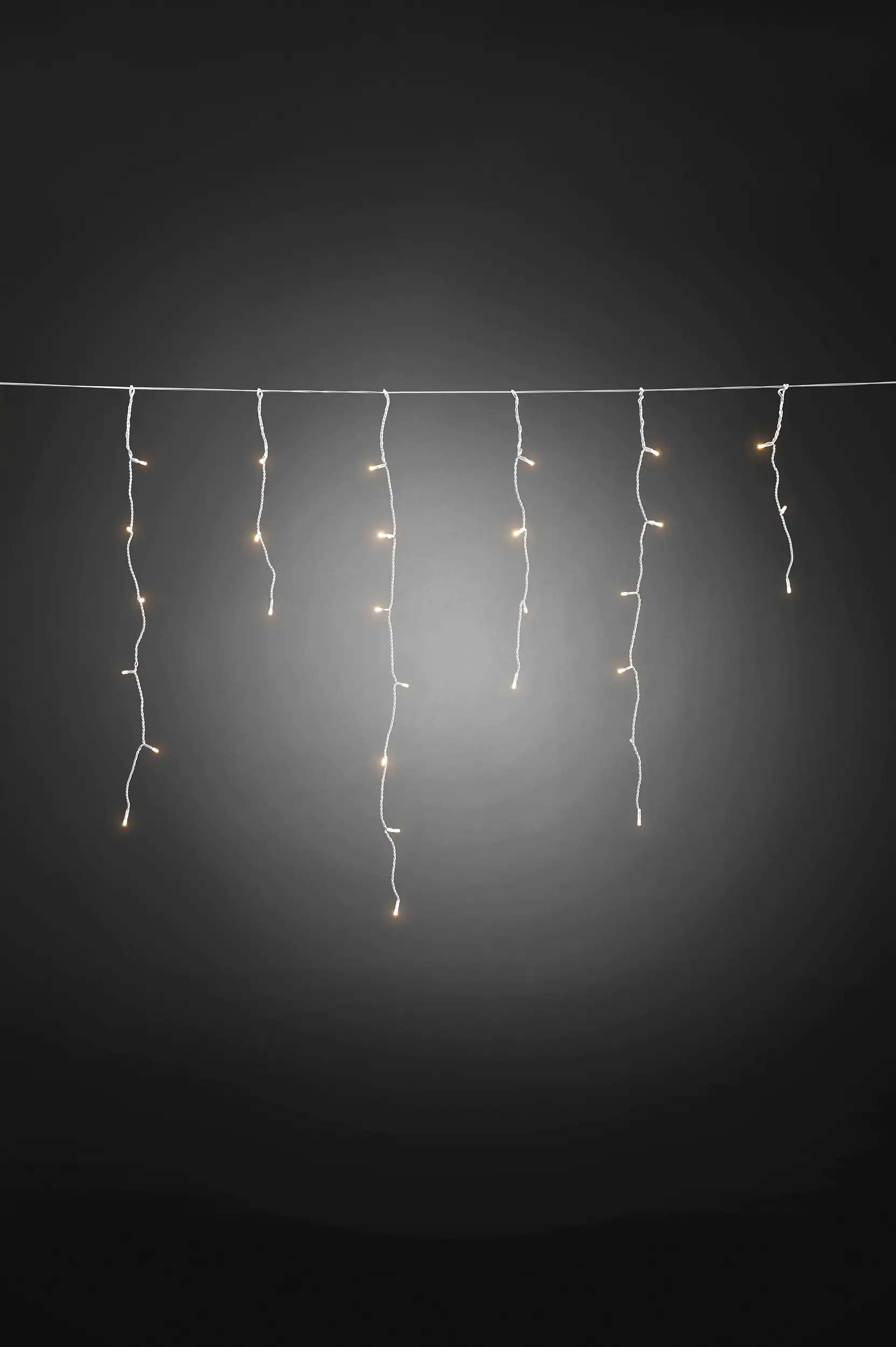 Konstsmide LED Eisregen 80 LED, warmweiß