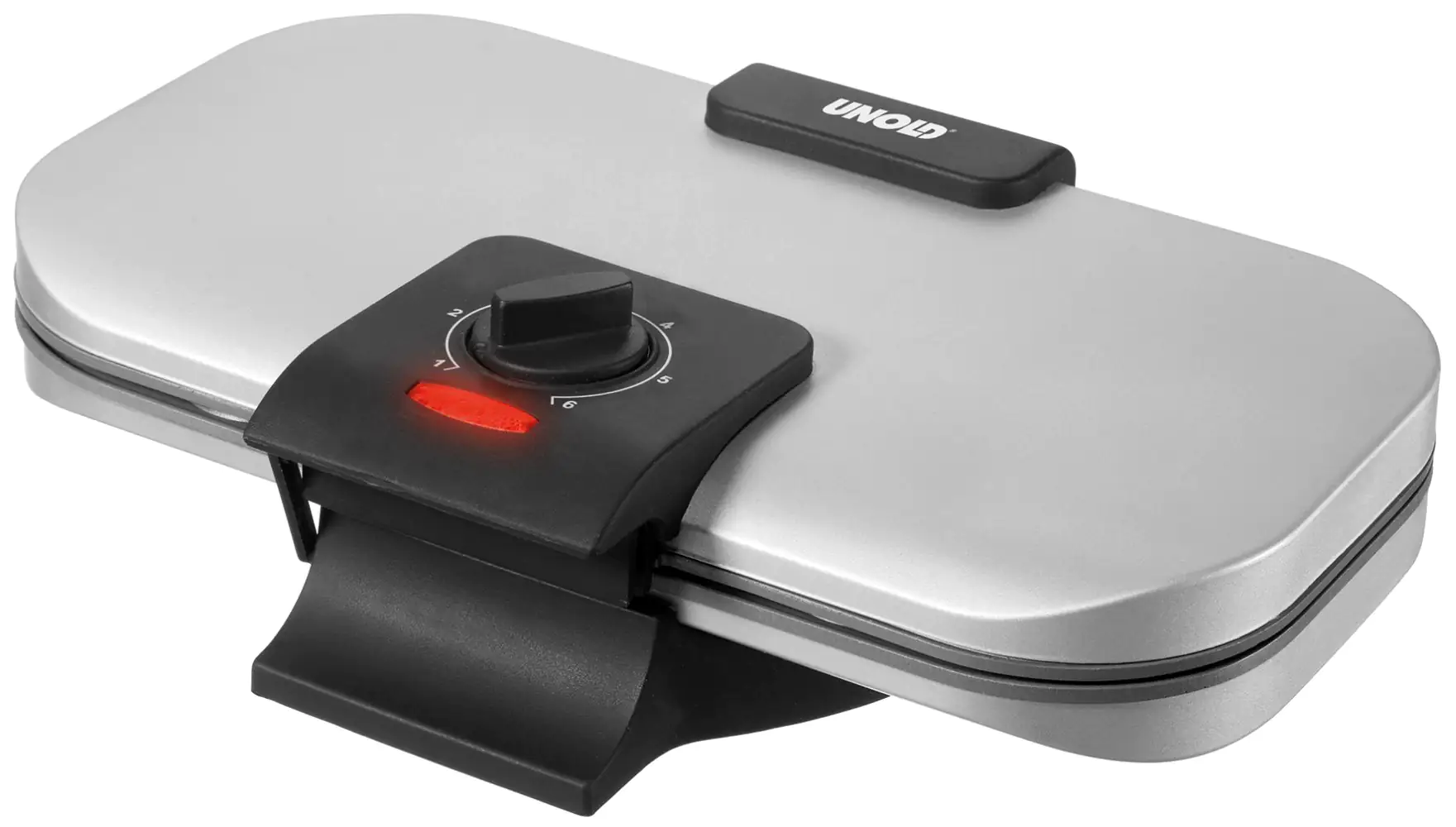 Unold 48241 Doppel-Waffelautomat für 2 Herzwaffeln, 1200 Watt