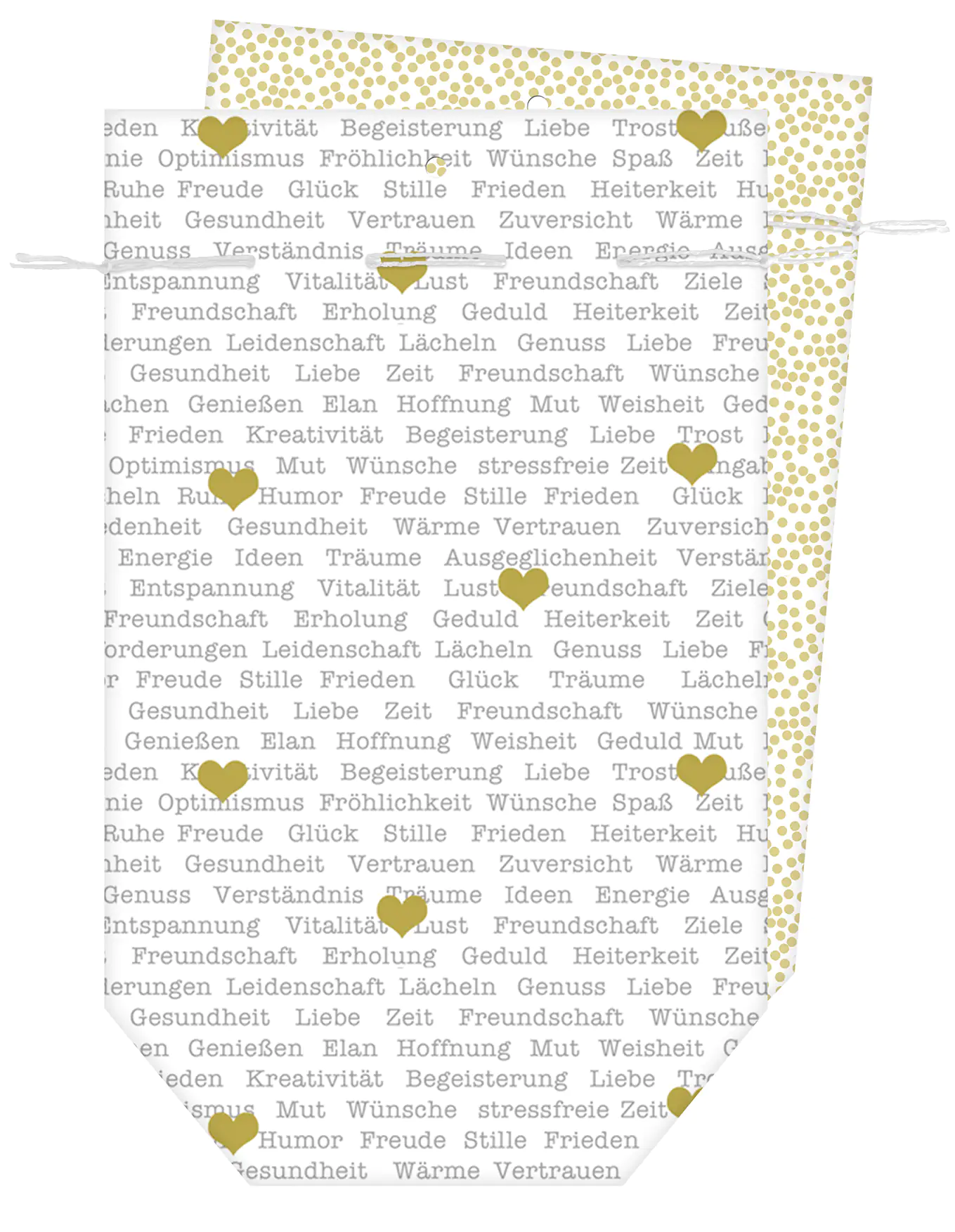 Braun & Company Geschenktasche weiß 16 x 26 cm Braun & Company Geschenktasche weiß 16 x 26 cm