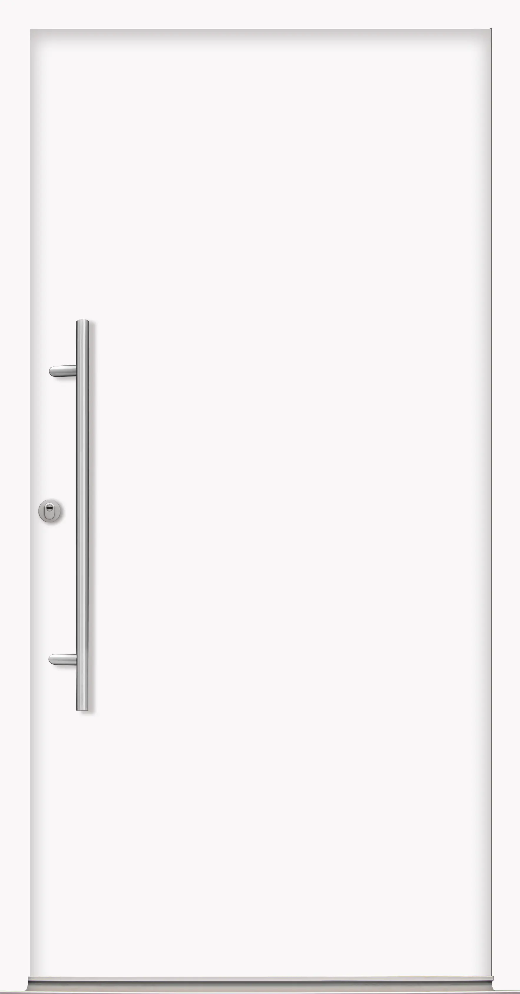 Splendoor Haustür Passivedoor Premium B05 RC2 Weiß DIN Links 110 x 210 cm