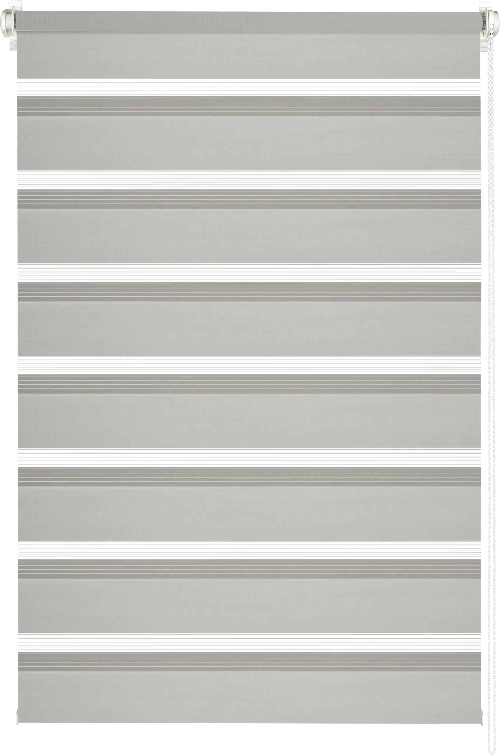 Gardinia EasyFix Doppelrollo grau 100 x 150 cm