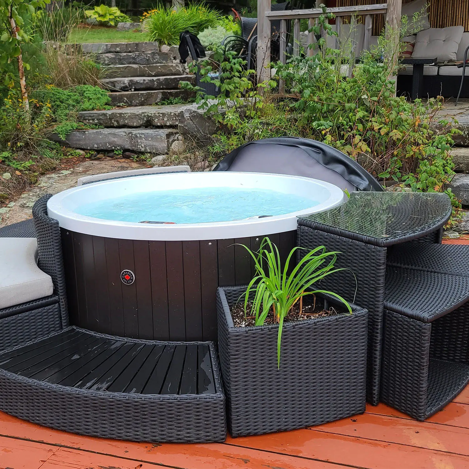 Canadian Spa Beistelltisch L57 x B52 x T45 cm Canadian Spa Beistelltisch L57 x B52 x T45 cm