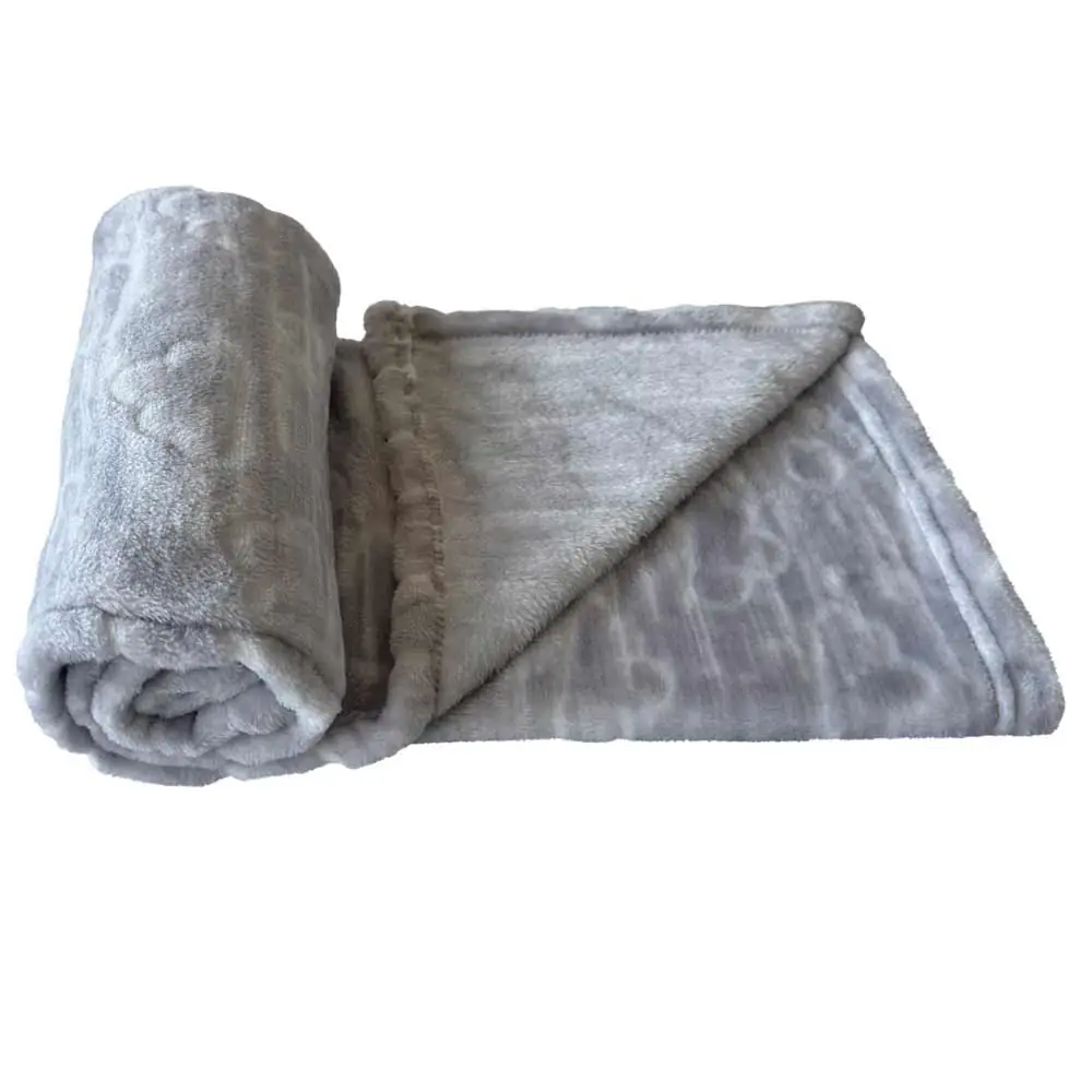 Nobby Hundedecke Fleece Cloud 100 x 75 cm grau