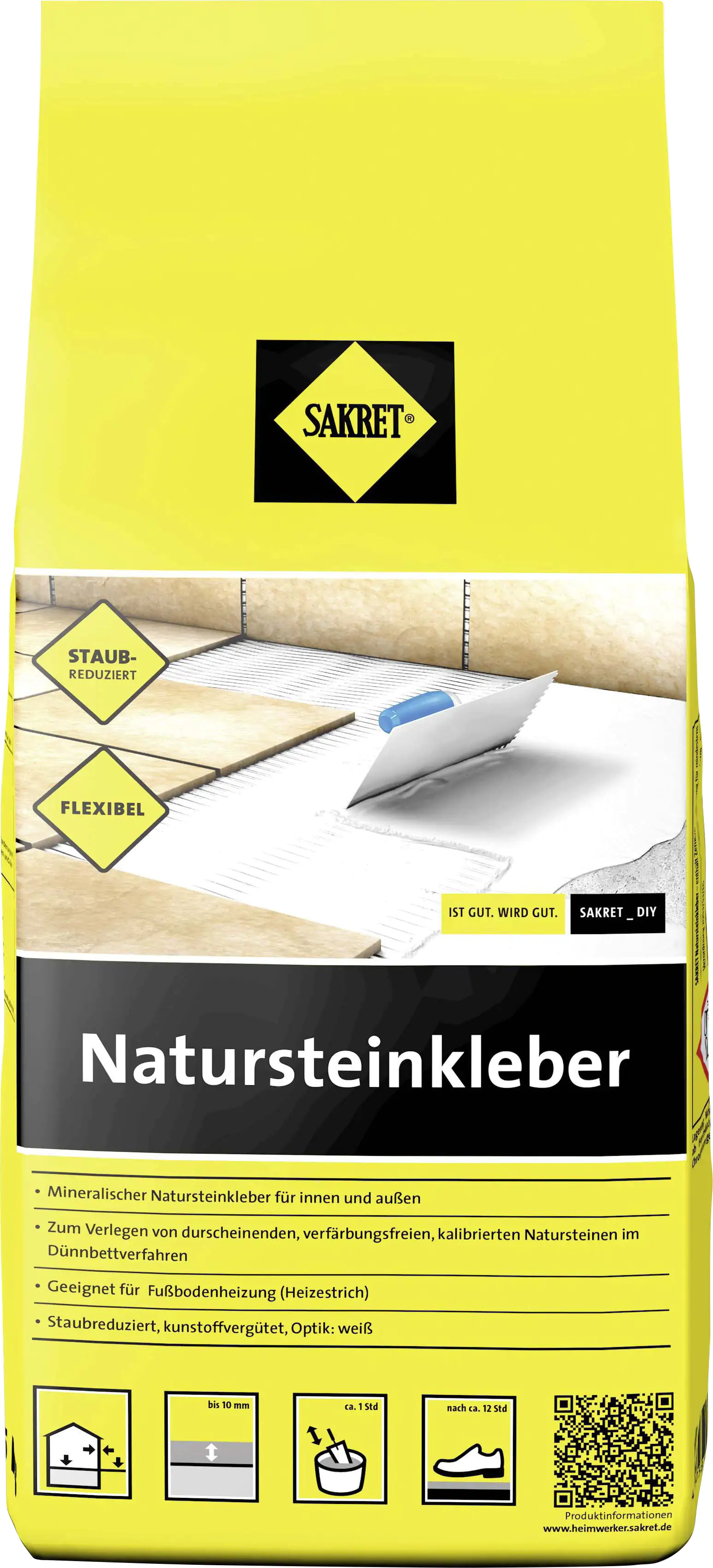SAKRET Natursteinfliesenkleber 5 kg SAKRET Natursteinfliesenkleber 5 kg