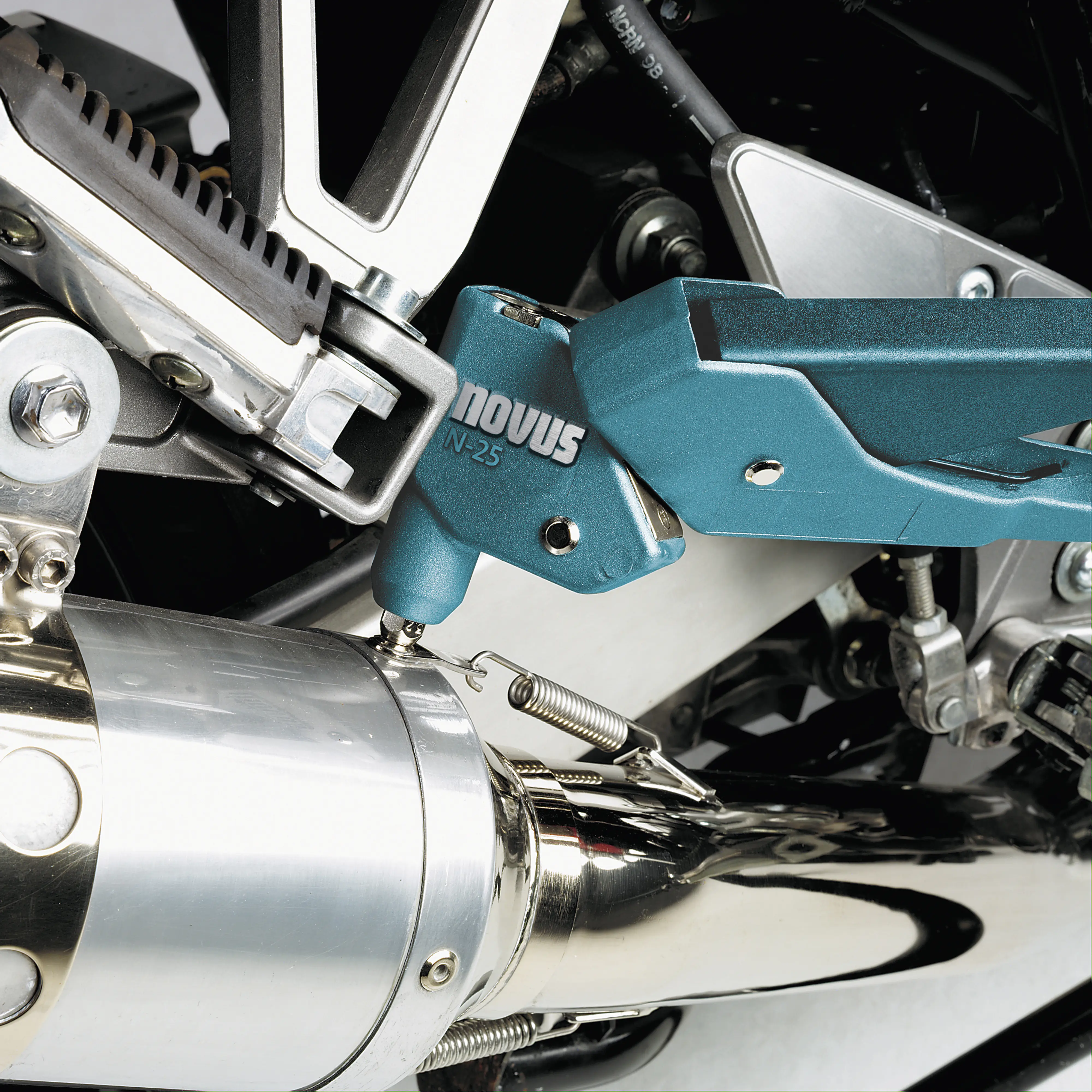 Novus Blindnietzange N-25 Blue 360° Schwenkkopf