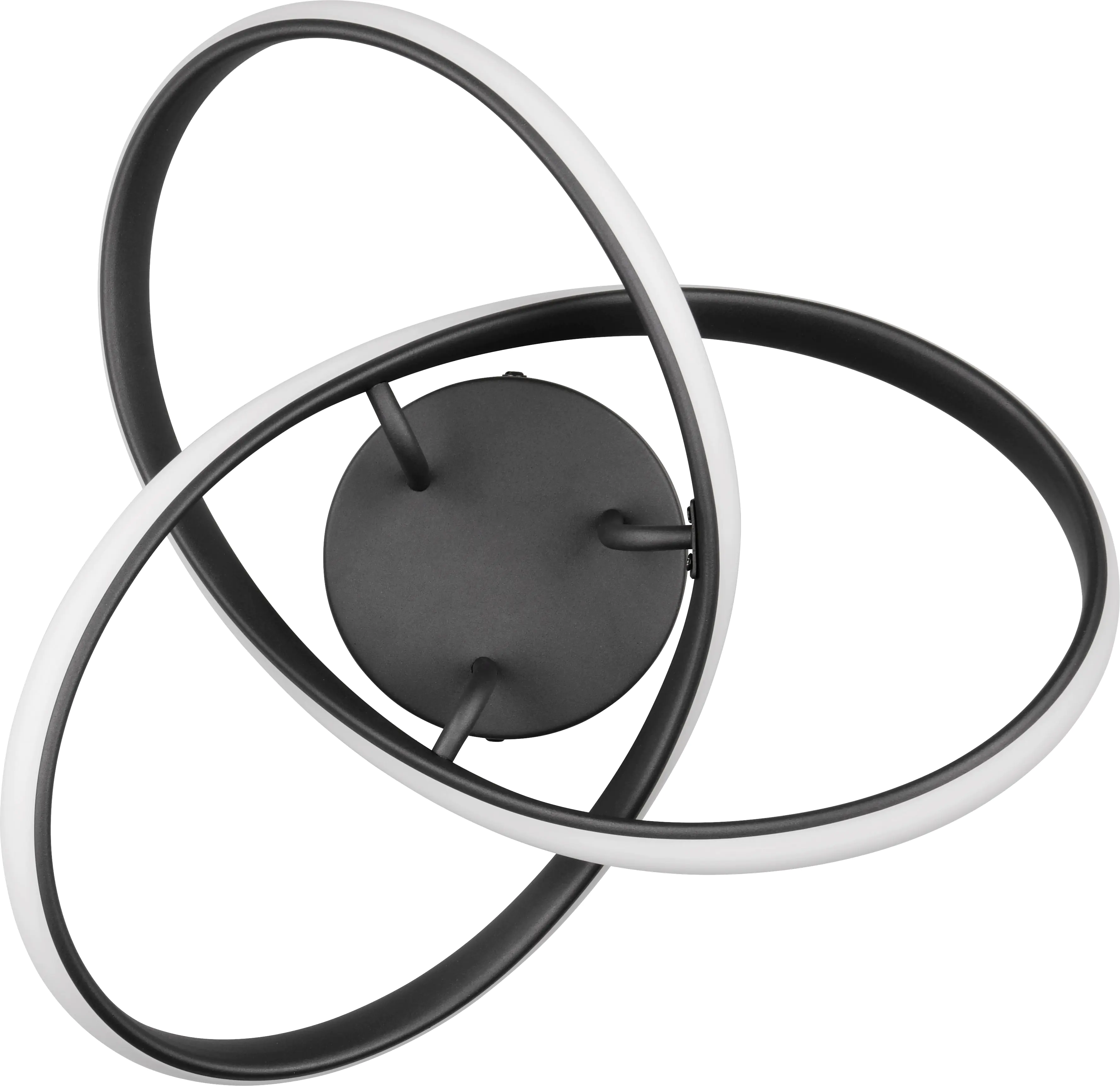 Trio Leuchten LED Deckenleuchte Meo 15W, schwarz