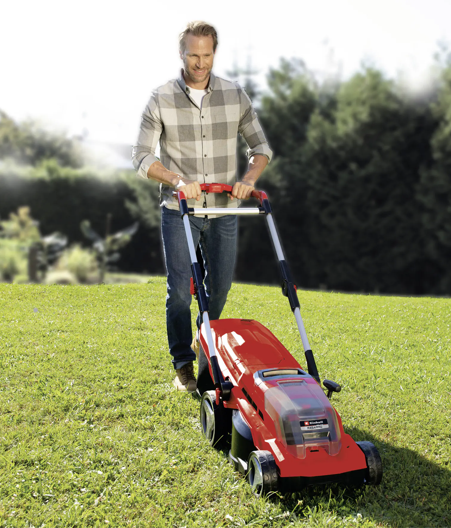 Einhell Akku Rasenmäher RASARRO 36/36 36 cm Schnittbreite