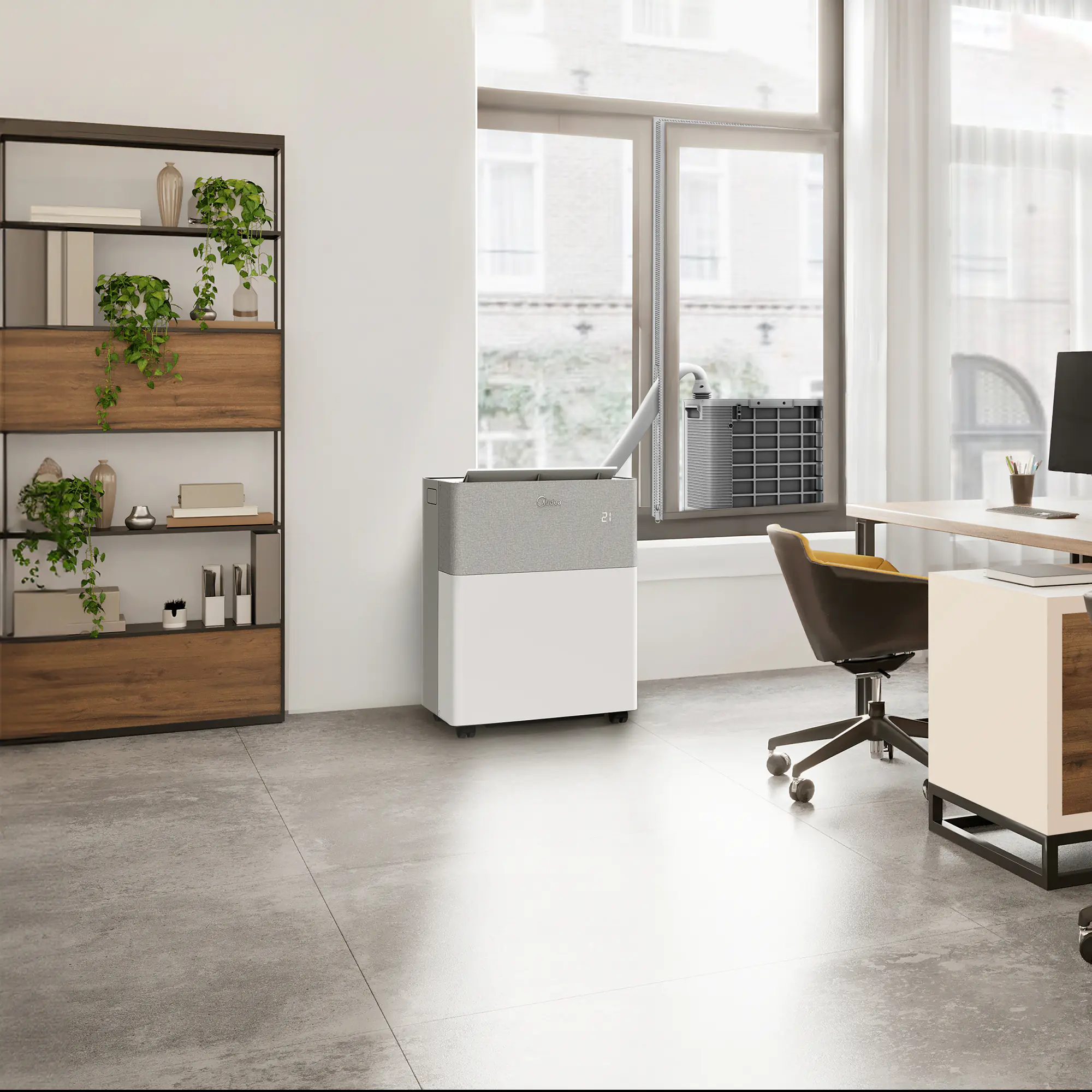 Midea PortaSplit mobile Split-Klimaanlage Cool 8000 BTU Kühlfunktion