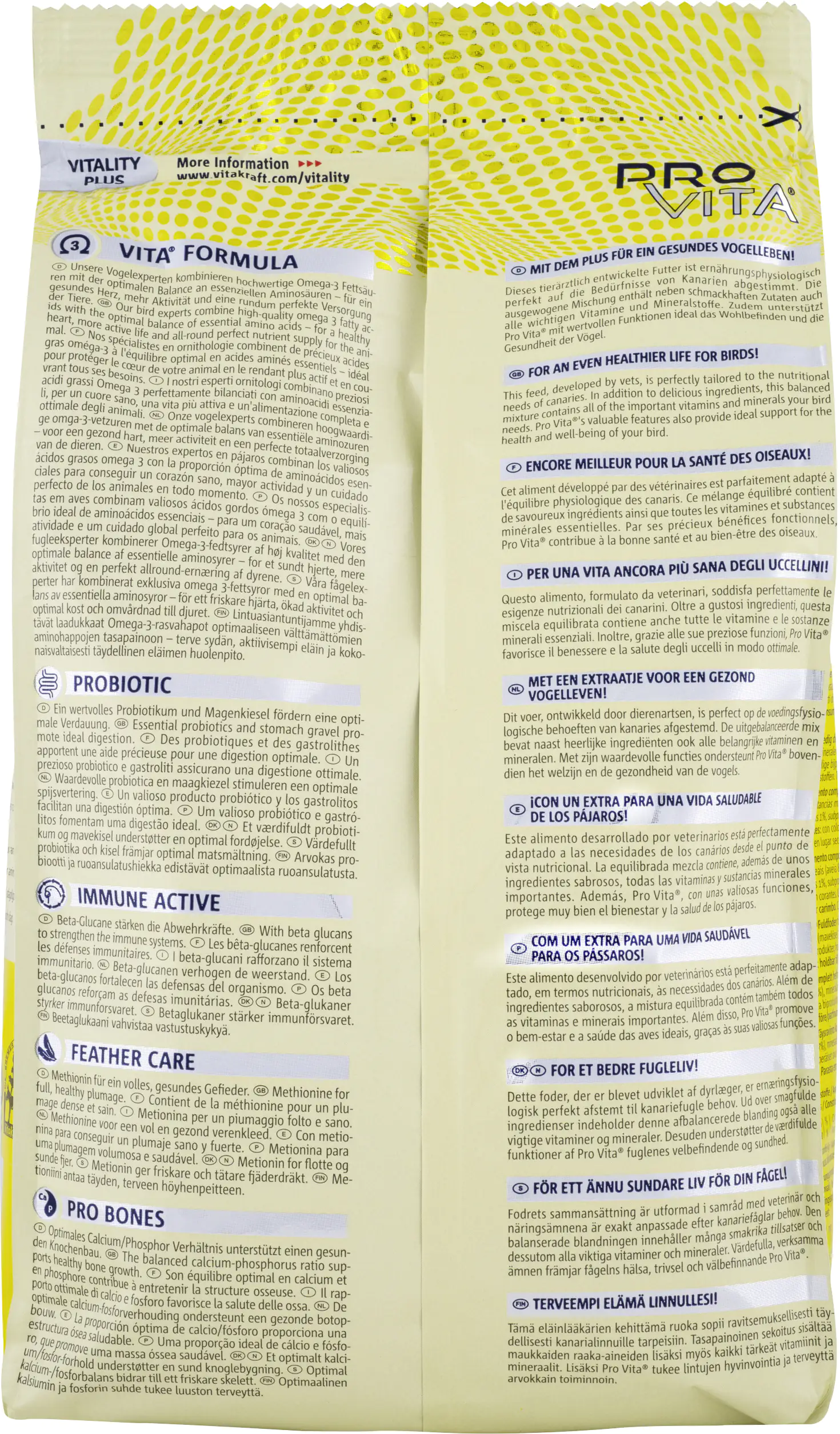 Vitakraft PRO VITA® 800 g