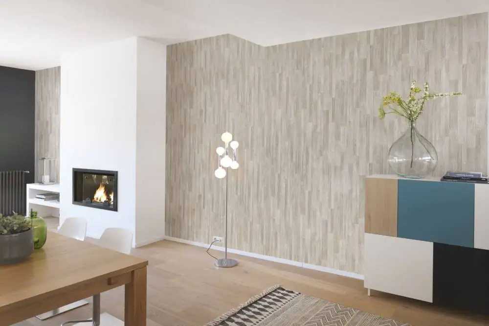 Grosfillex Element Wood 260 x 37,5 cm, 8mm, Eiche grau