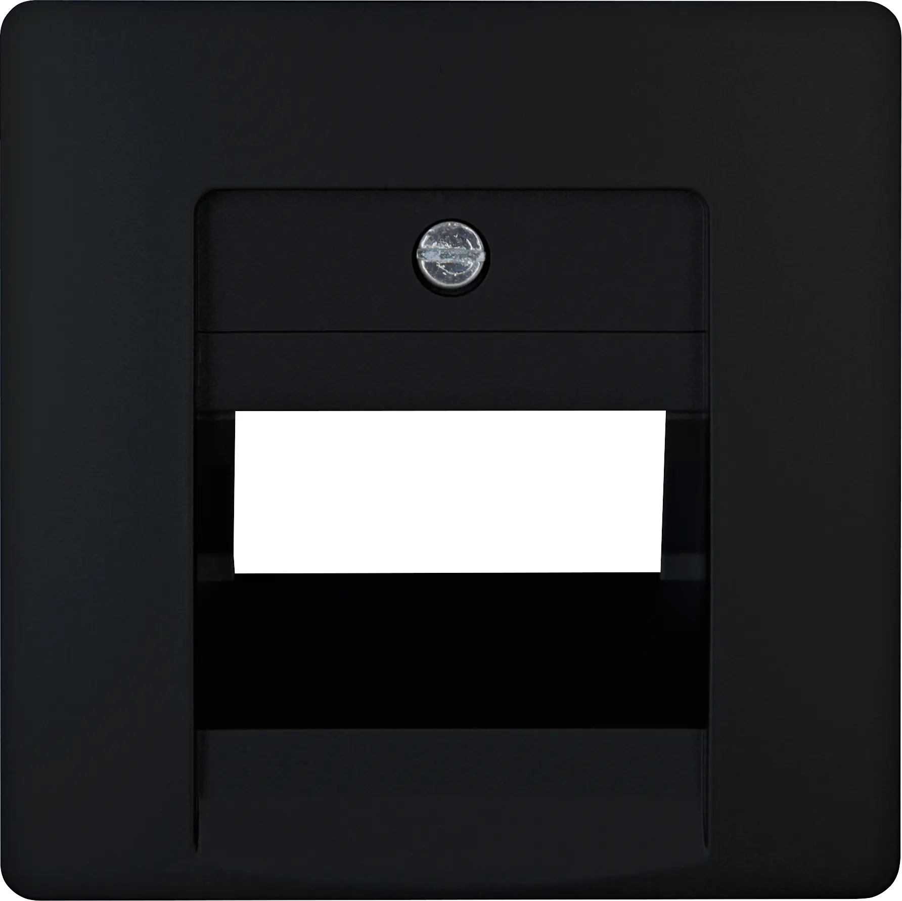 Kopp Abdeckung UAE Paris 1-2 Anschlüsse schwarz matt, 588532083