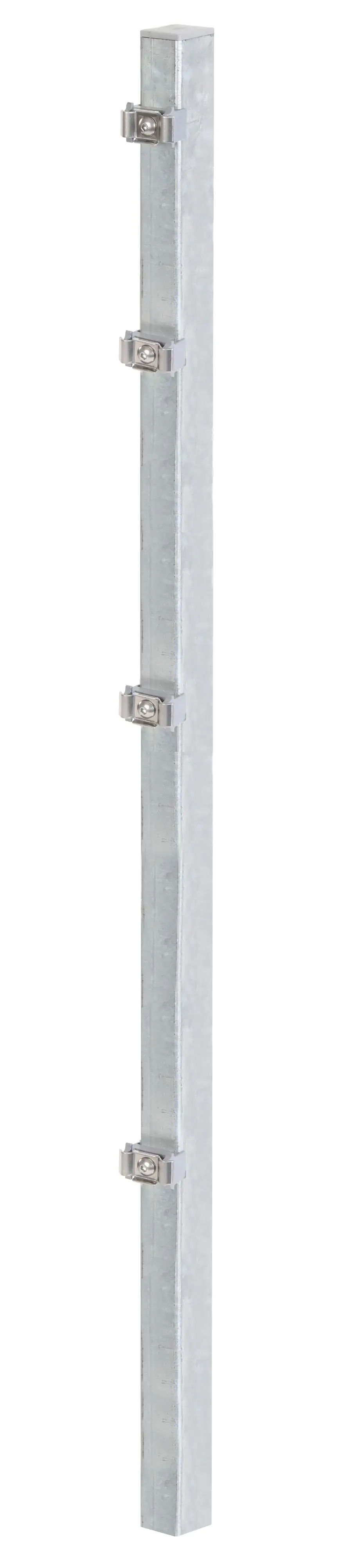 Alberts Zaunpfosten inkl. Klemmlasche 150 cm 60 x 40 mm feuerverzinkt Alberts Zaunpfosten inkl. Klemmlasche 150 cm 60 x 40 mm feuerverzinkt