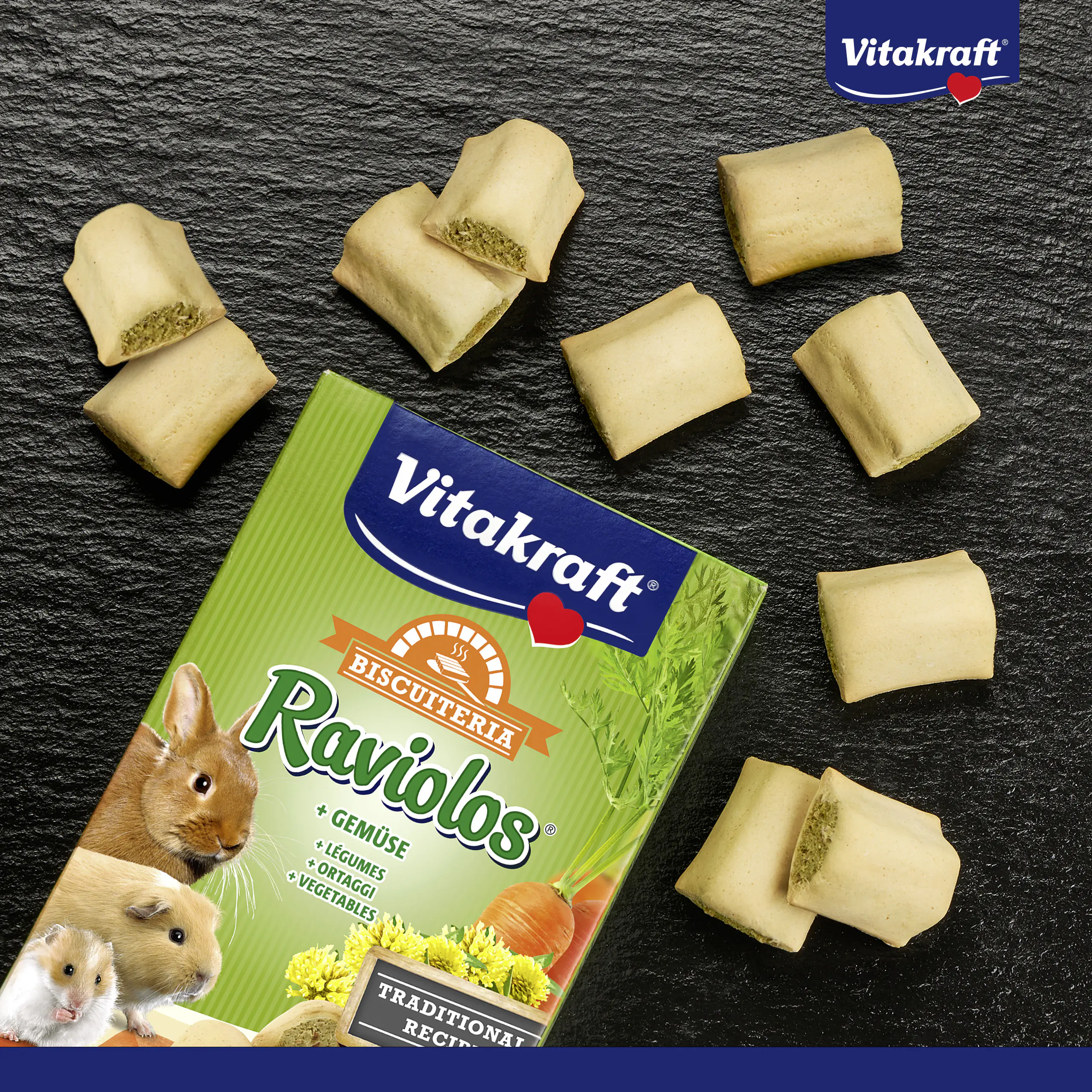 Vitakraft Nagerfutter Snack Raviolos 100 g 