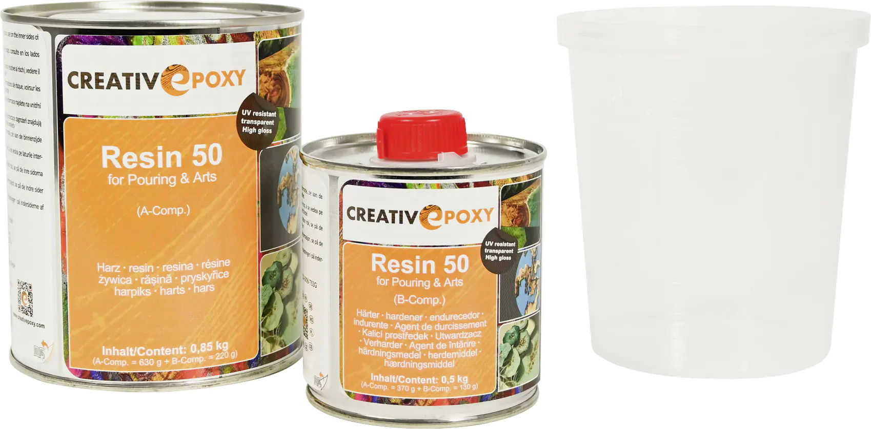Creativ Epoxy Gießharz Resin 50  - 850 g