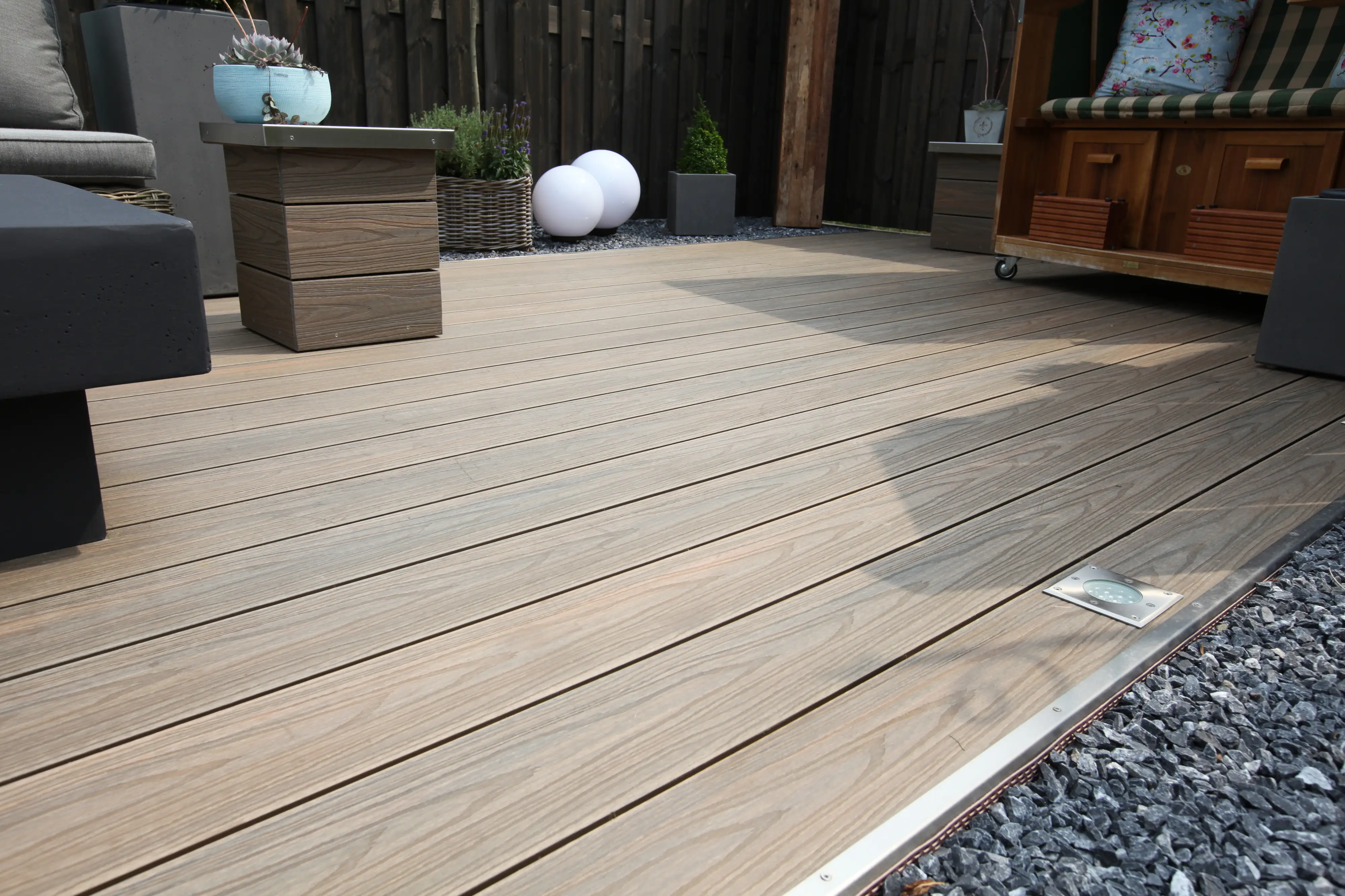 elephant Unterkonstruktion REC-IT! 240 x 5 x 5 cm grau recycelt