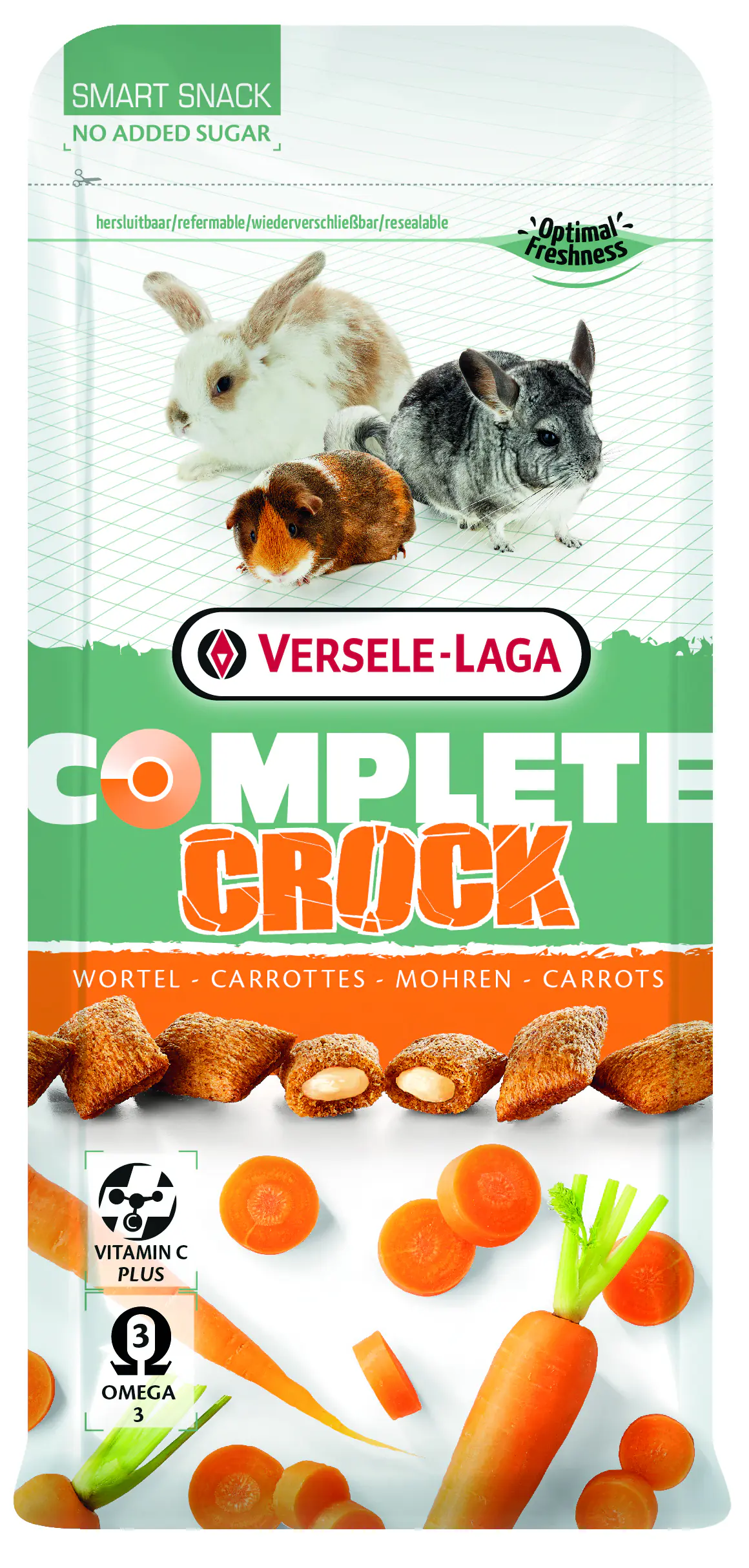 Complete Crock Carrot 50 g Snacks für Kaninchen und Nagetiere