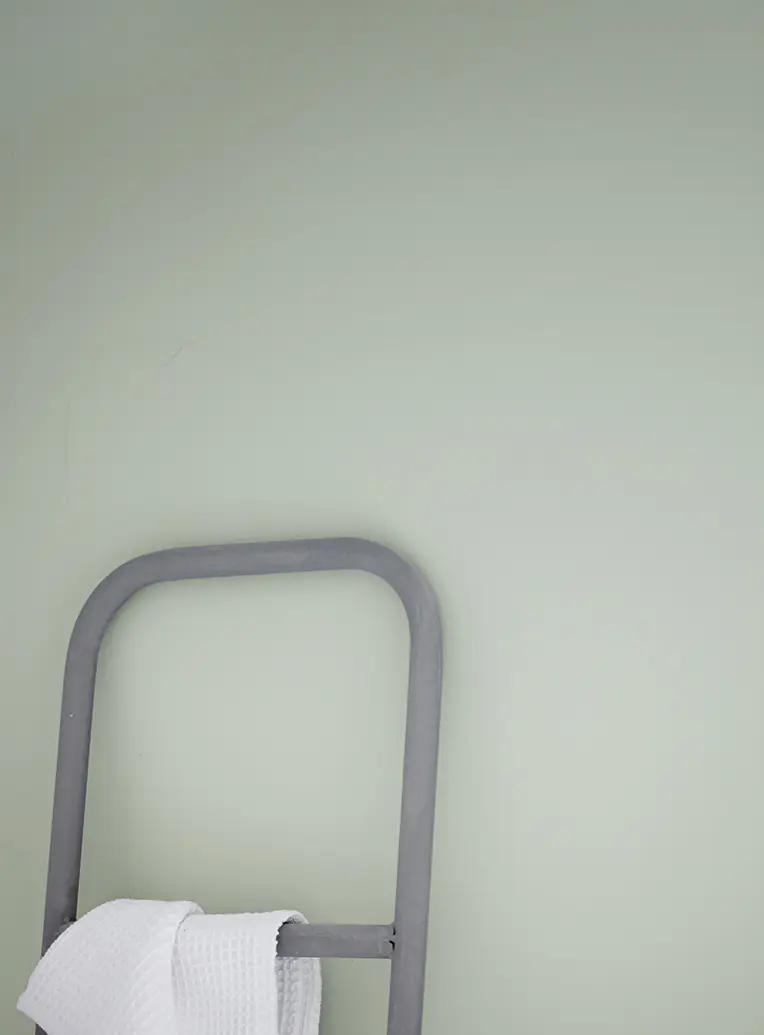 Alpina Feine Farben Wandfarbe No. 12 Sanfter Morgentau - blasses graugrün 2,5 L