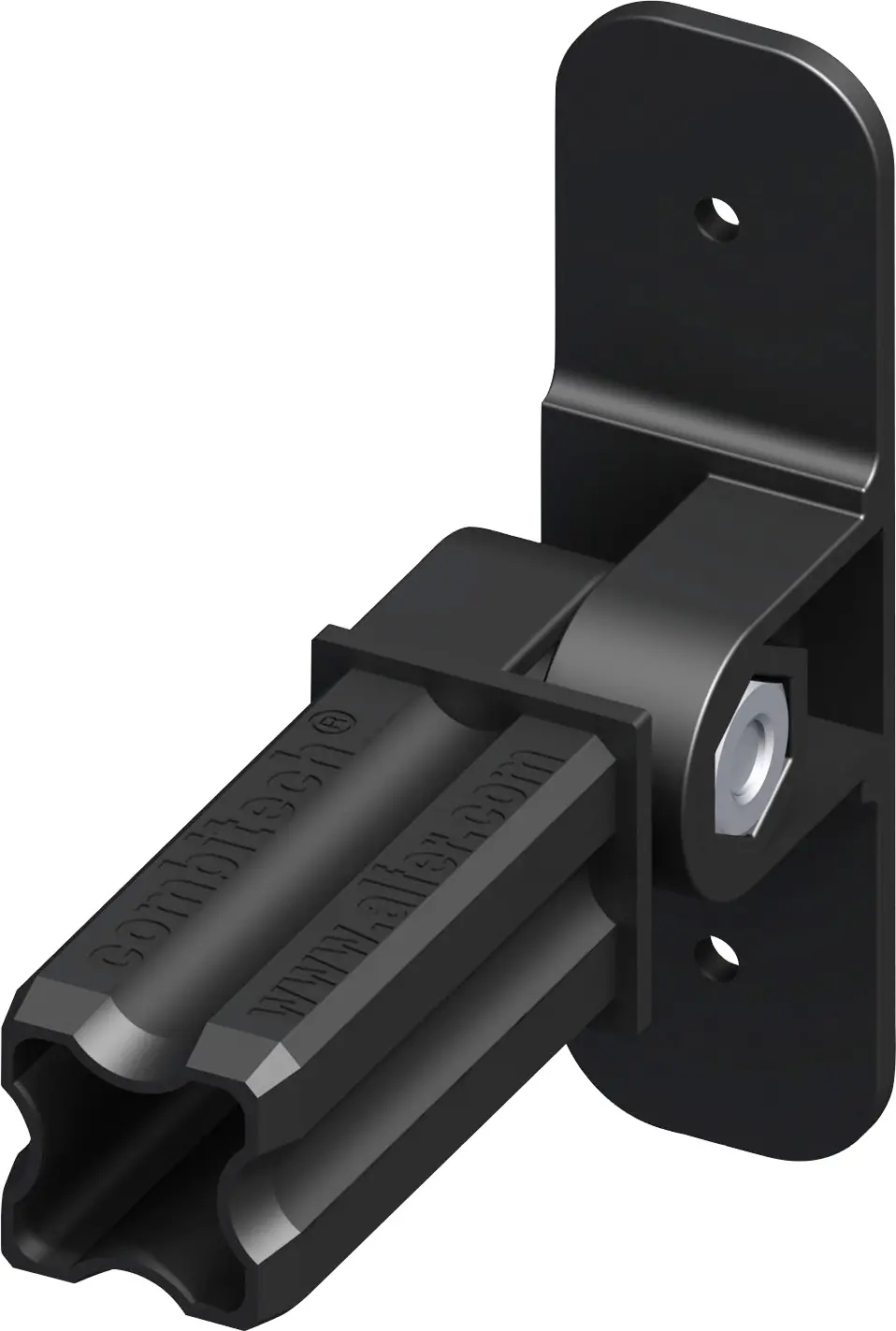 alfer Gelenk-Flansch-Verbinder, 1 Zapfen 23.5 mm Kunststoff glatt schwarz alfer Gelenk-Flansch-Verbinder, 1 Zapfen 23.5 mm Kunststoff glatt schwarz