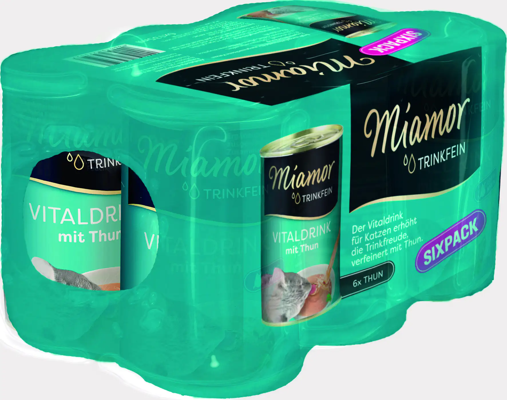 Miamor Trinkfein Thunfisch Katzengetränk 6 x 135 ml Vitaldrink Miamor Trinkfein Thunfisch Katzengetränk 6 x 135 ml Vitaldrink