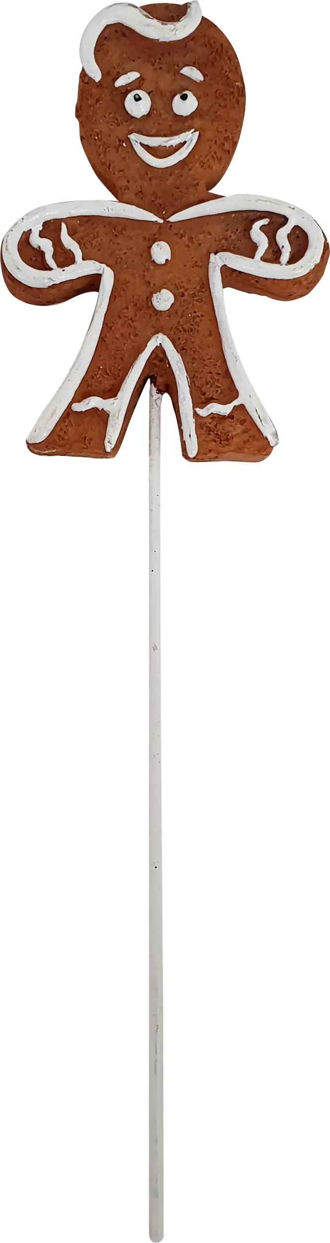 Figur Pfefferkuchen Mann Stecker 20,5 x 6 x 1 cm braun Figur Pfefferkuchen Mann Stecker 20,5 x 6 x 1 cm braun