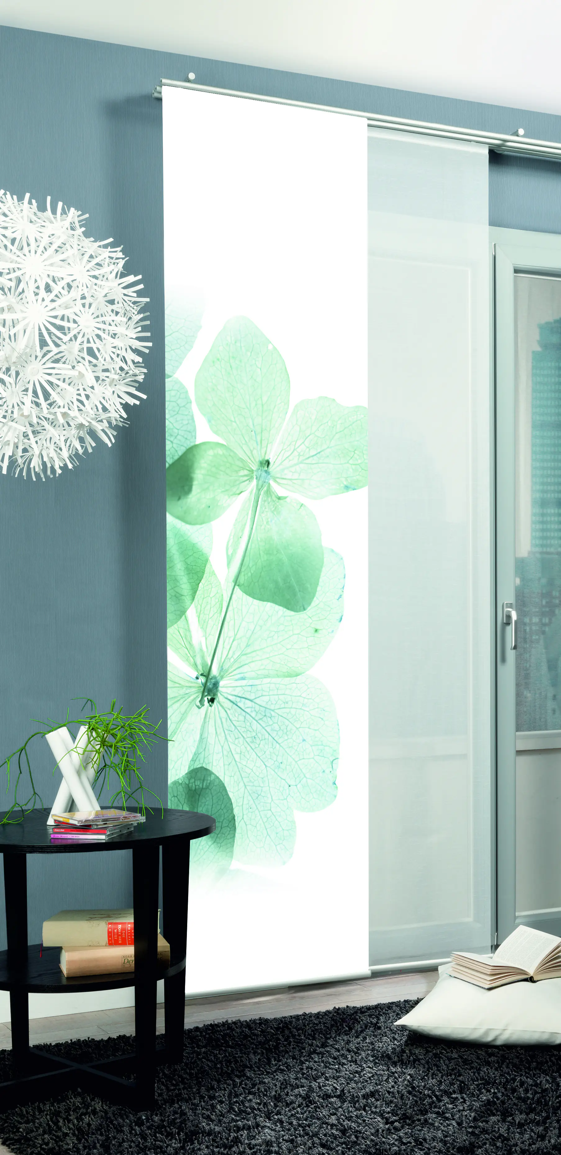 Home Wohnideen Schiebegardine Bonita 245 x 60 cm mint