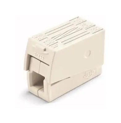 Wago Leuchtenklemme Anzahl Leiter: 2, 1,0 - 2,5 mm², 10 Stück