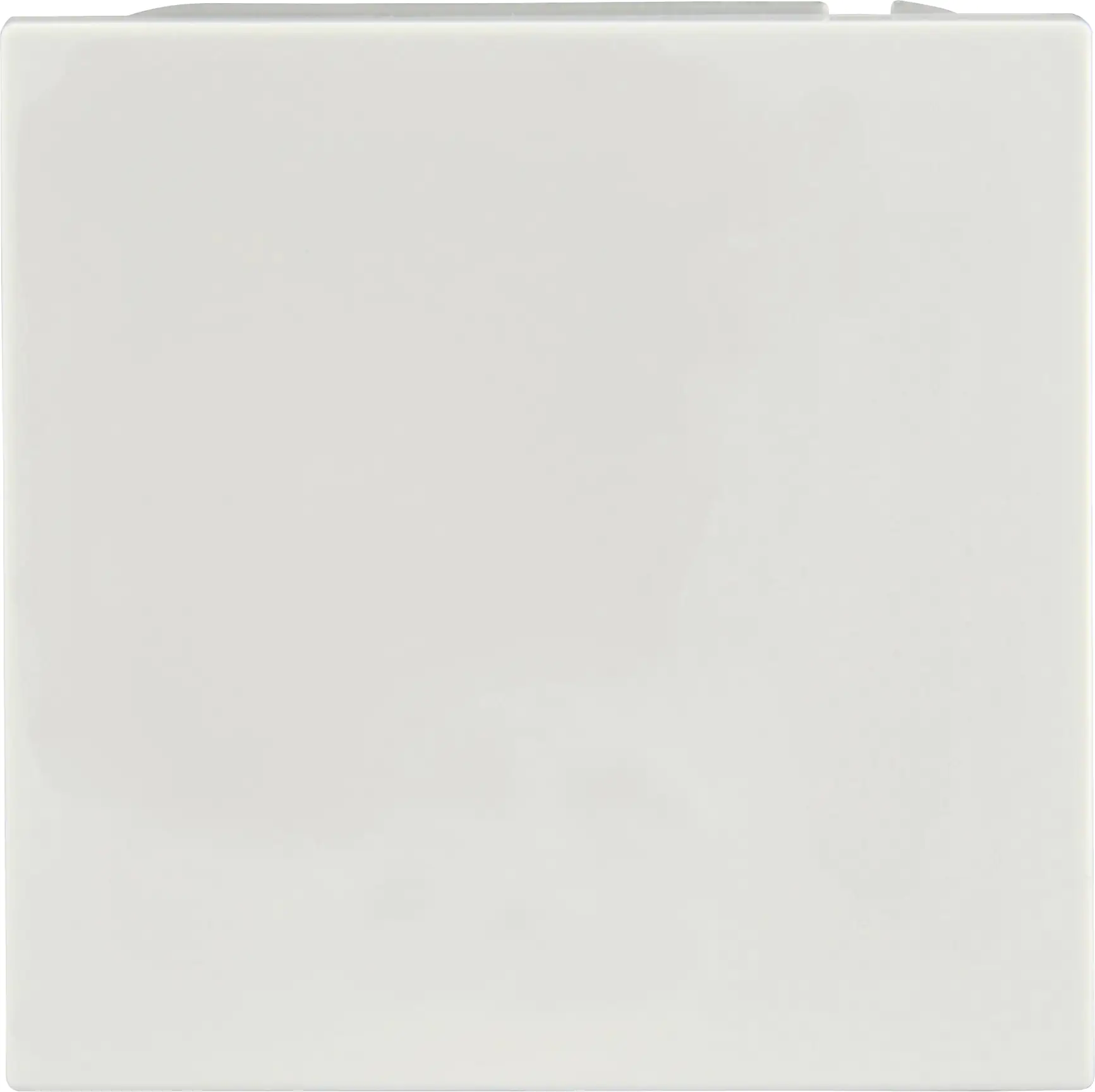 Unitec Kreuzschalter ultraweiß, Serie Sao Paulo