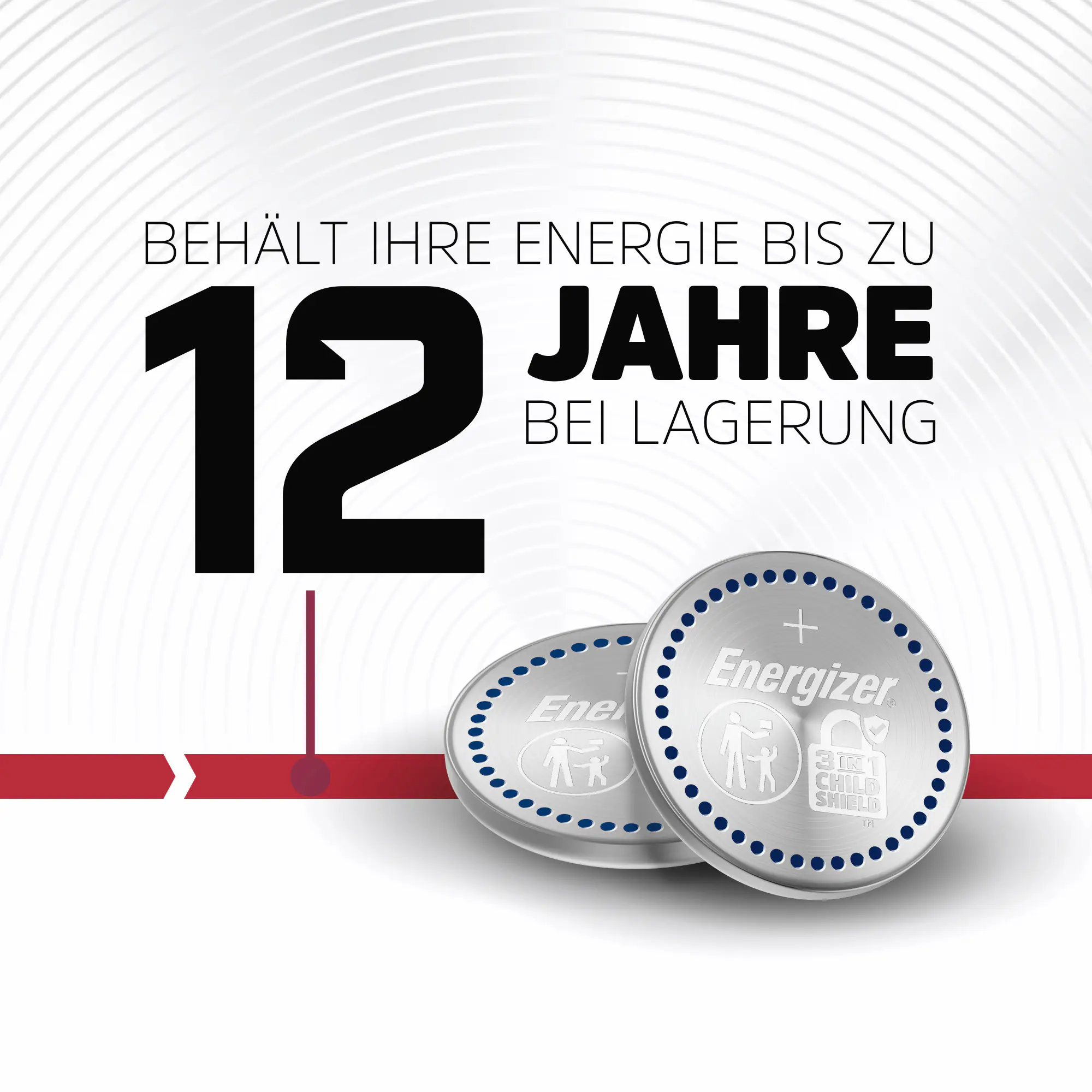 Energizer Knopfzelle CR 2032 Lithium 4er Pack
