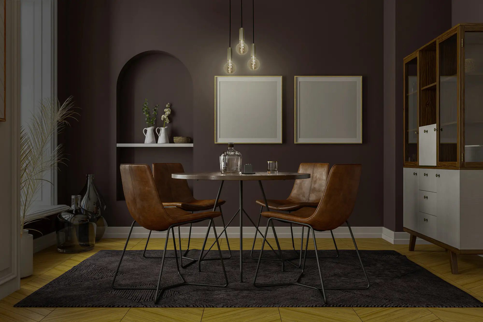 Ledvance Pendelleuchte gold Pendulum E27 164 cm