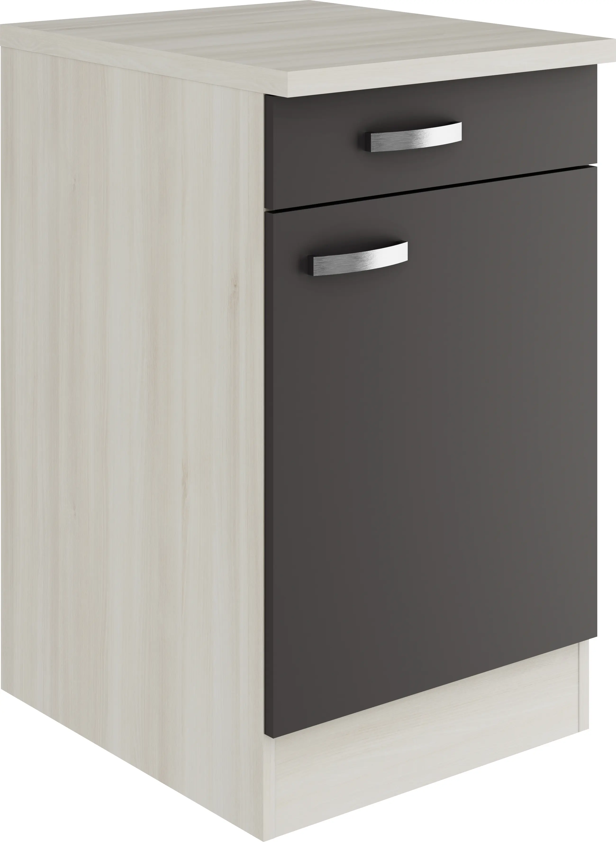 Optifit Unterschrank Faro 220 anthrazit/akazie 50 cm