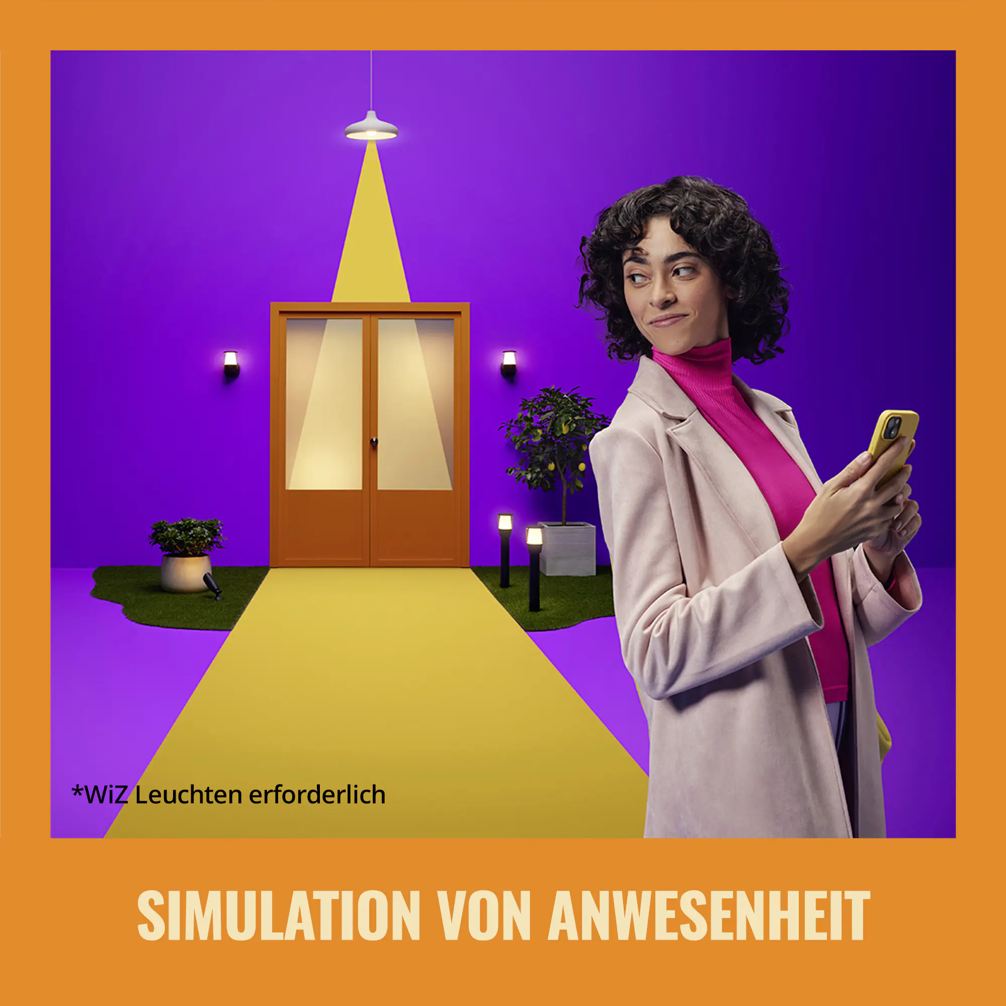 WiZ Sichheits-Kamera für Innen Wifi 1080 P WiZ Sichheits-Kamera für Innen Wifi 1080 P
