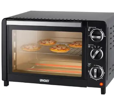 Unold Miniofen Alround Ober- und Unterhitze, ca. 18 l Garraum