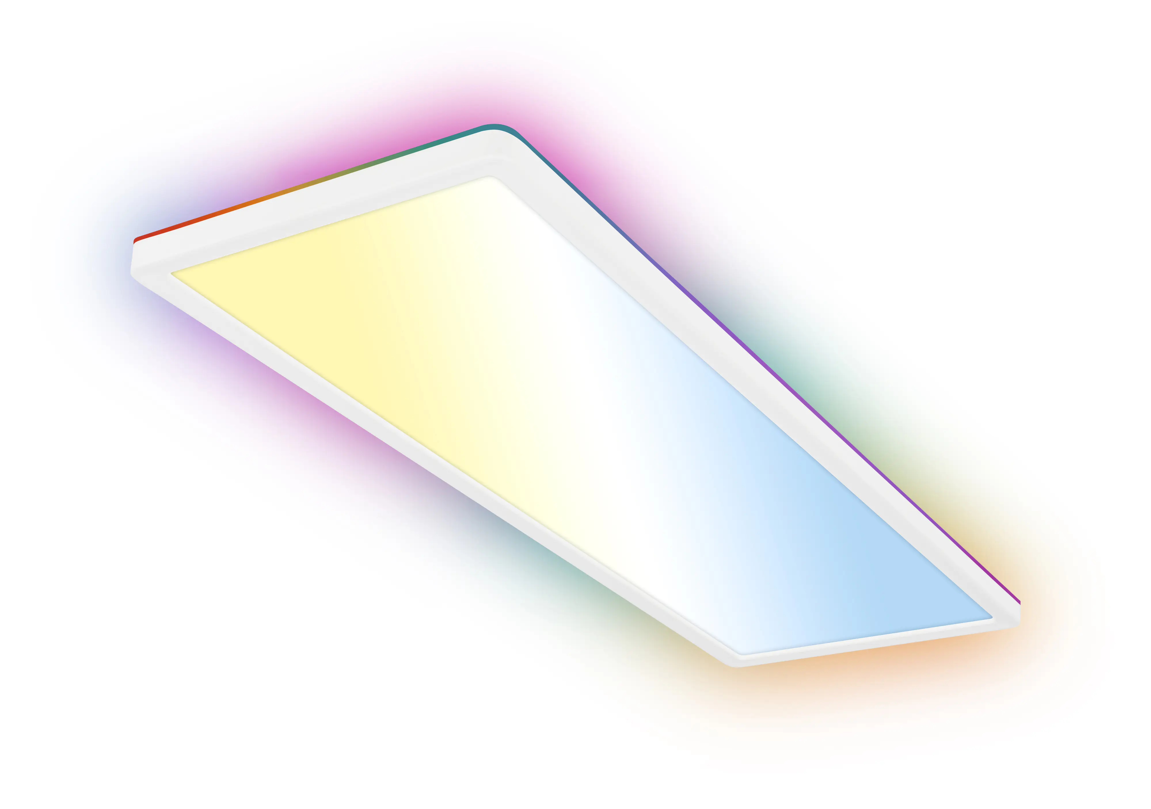 Briloner LED-Panelleuchte Slim 58 x 20 cm weiß RGB dimmbar