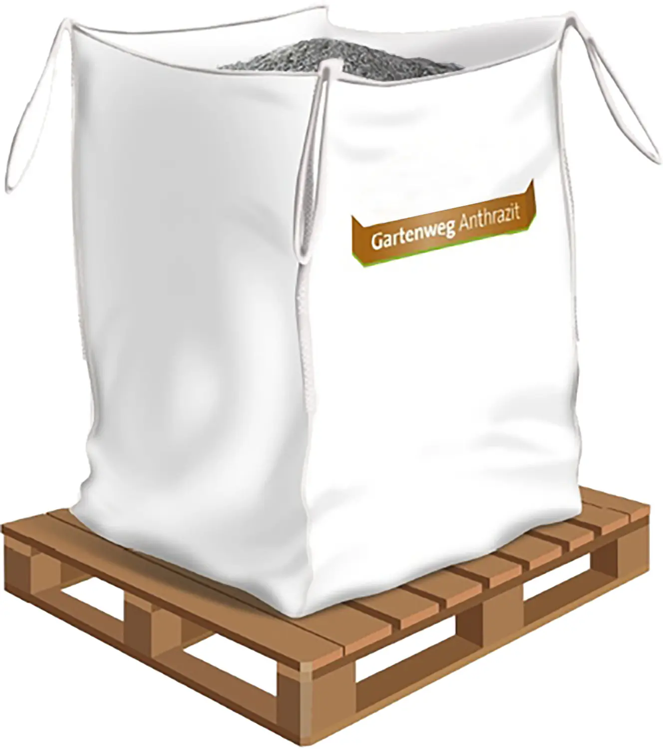Big Bag Gartenweg anthrazit 750 kg