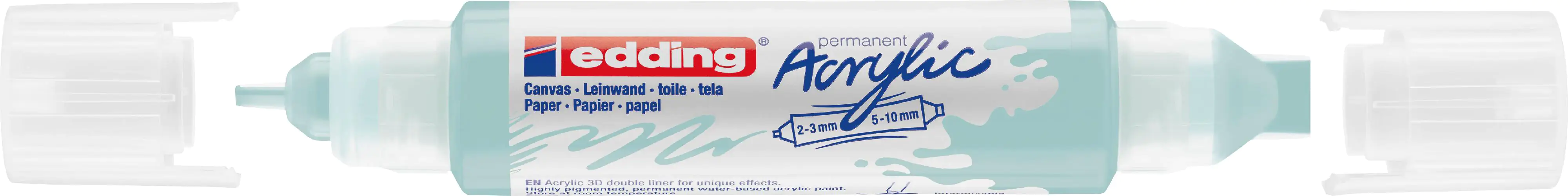 edding 5400 Acryl 3D Double Liner pastellblau edding 5400 Acryl 3D Double Liner pastellblau