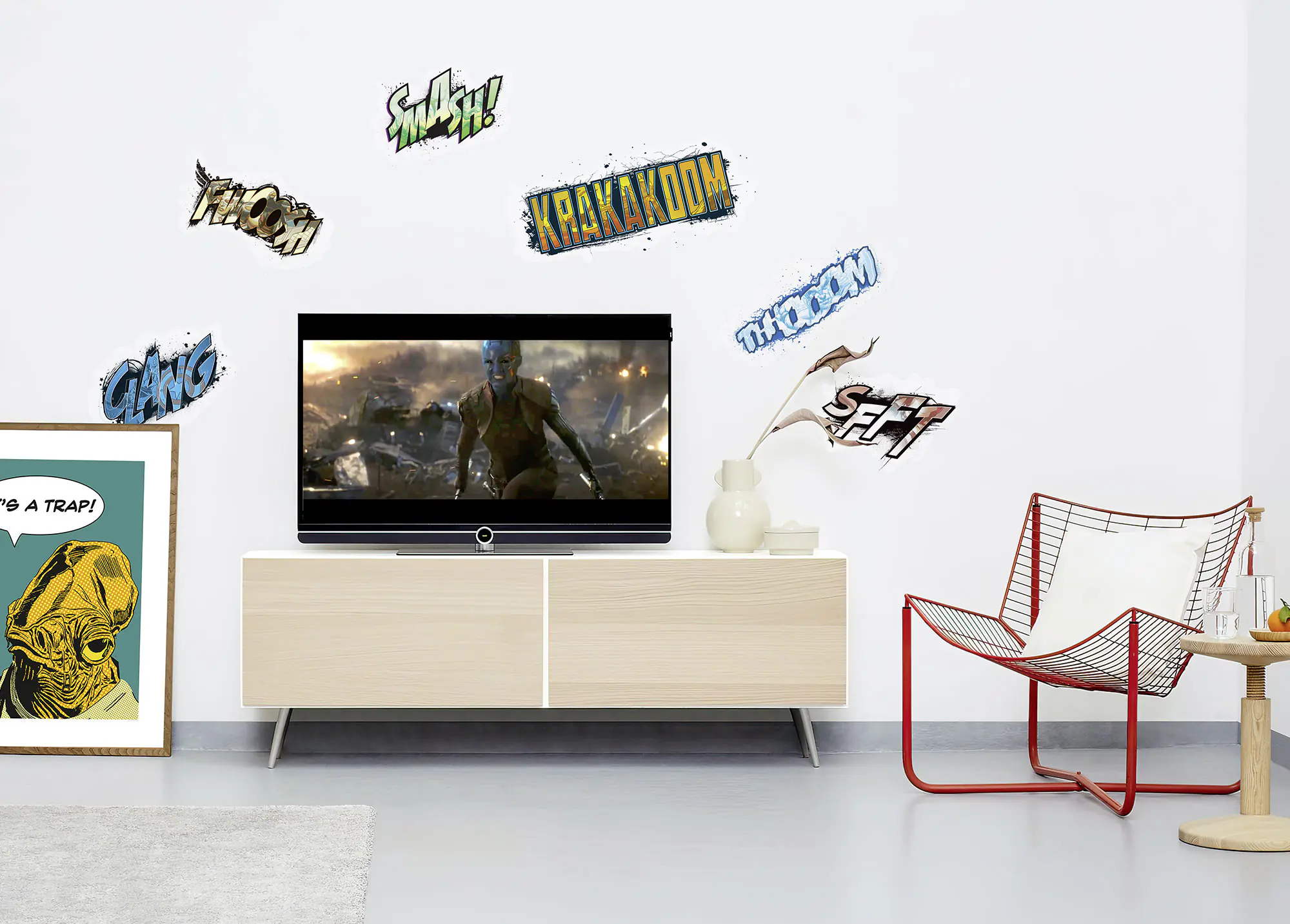 Komar Dekosticker Avengers Sounds 50 x 70 cm  