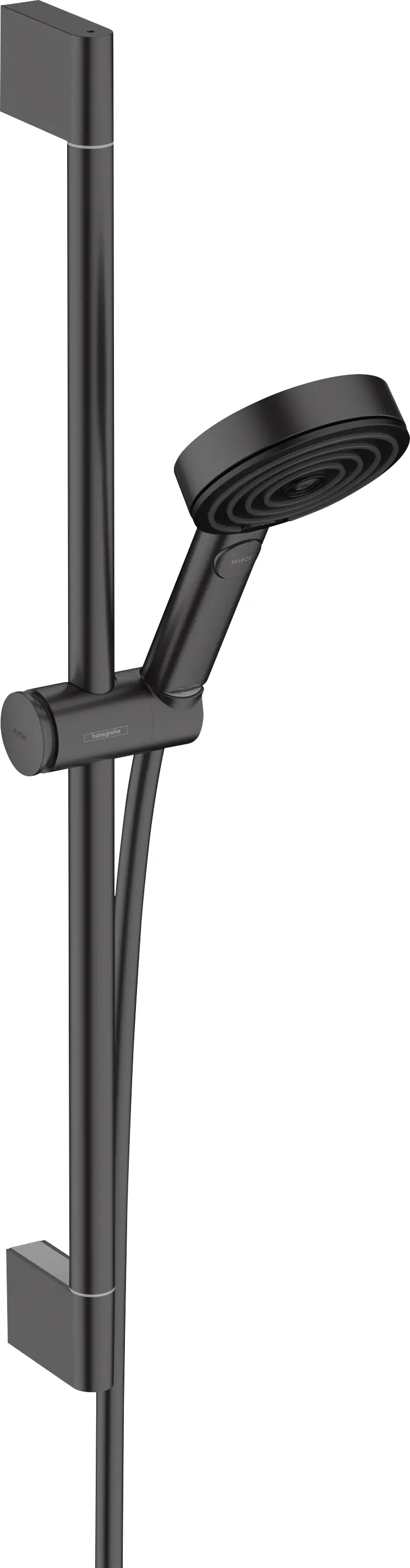 Hansgrohe Brausegarnitur 3 Strahlarten Pulyify Select S EcoSmart 67 cm mattschwarz