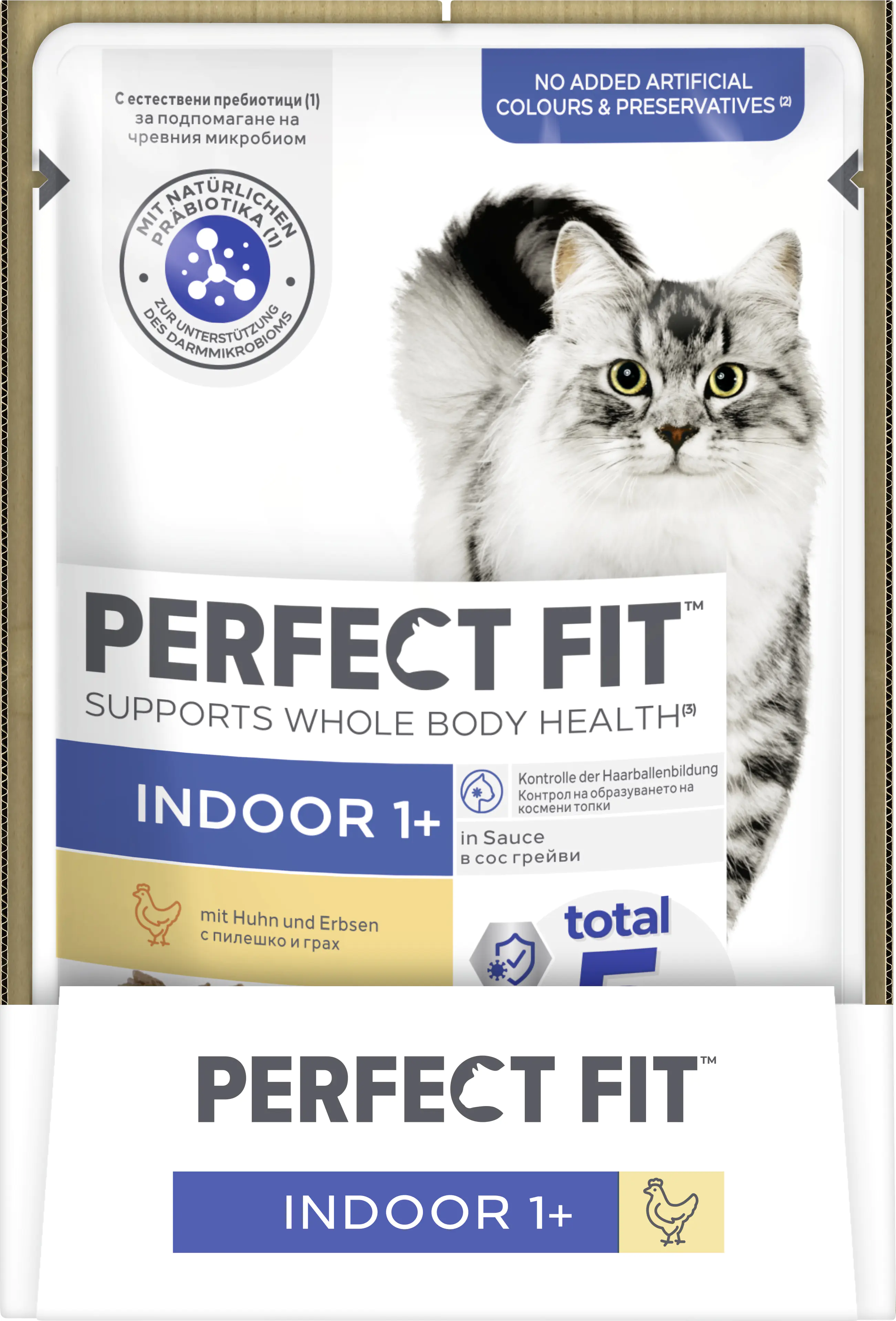 Perfect Fit Katzennassfutter mit Huhn Portionsbeutel à 85g
