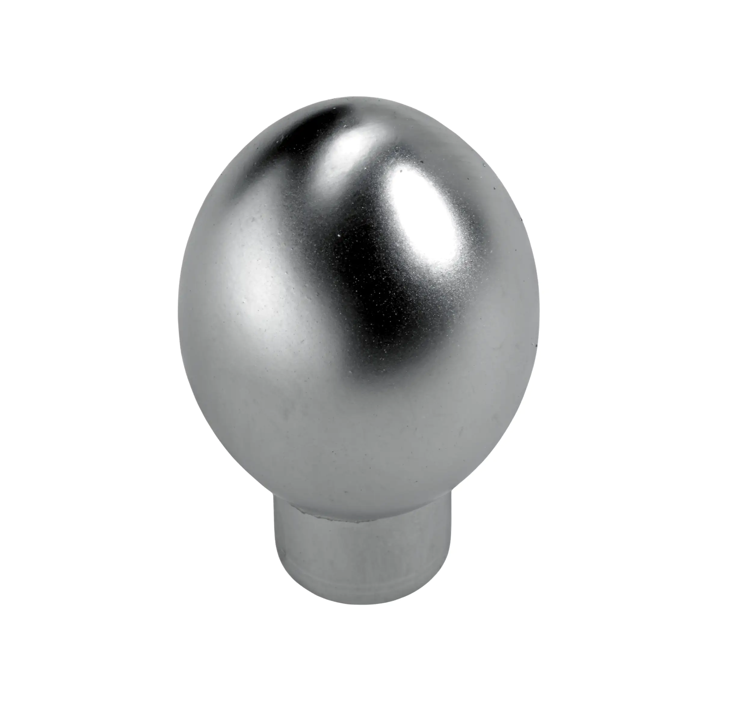 Hettich Möbelknopf Zinkdruckguss Aluminium-Optik Ø 17,0 mm - 1 Stück