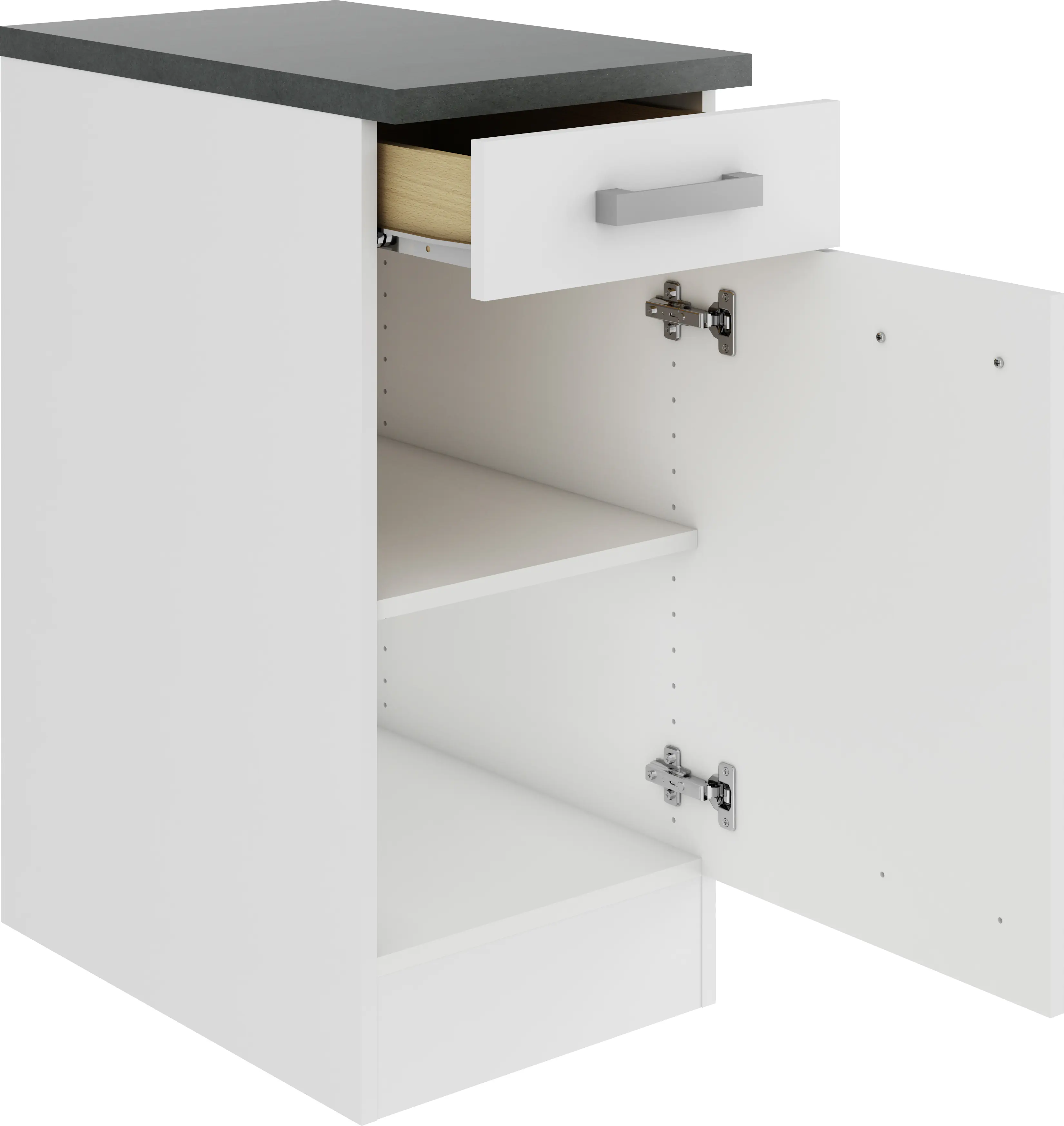 Optifit Unterschrank Oslo 214 weiß 40 cm