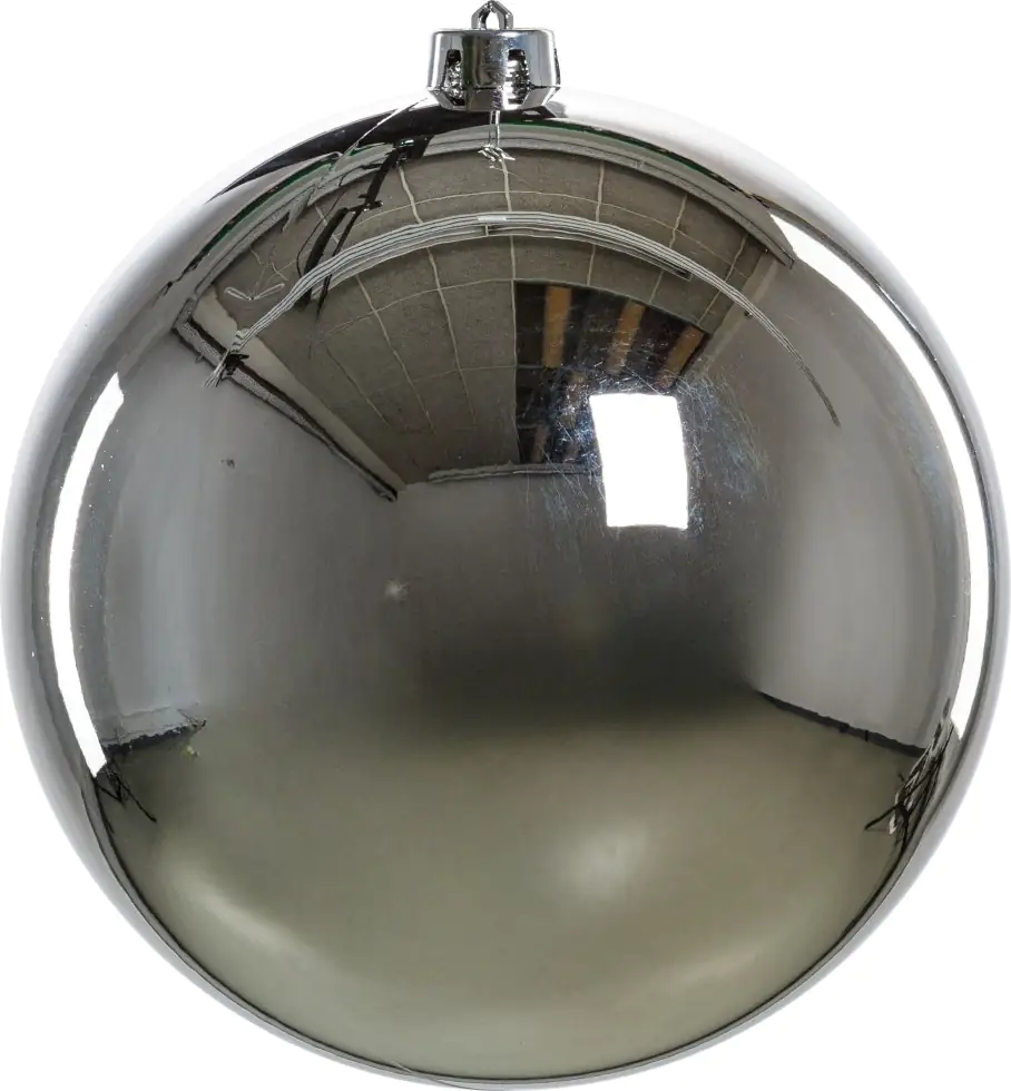 TrendLine Weihnachtskugel bruchfest, langlebig Ø 14 cm silber 1 Stück TrendLine Weihnachtskugel bruchfest, langlebig Ø 14 cm silber 1 Stück