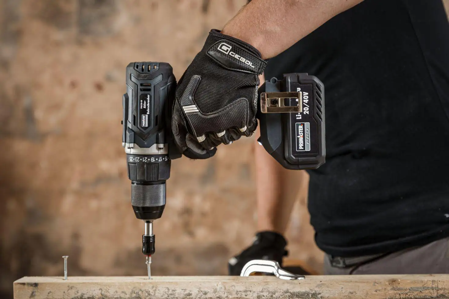 Primaster Pro Akku-Bohrschrauber 20 V Solo Primaster Pro Akku-Bohrschrauber 20 V Solo