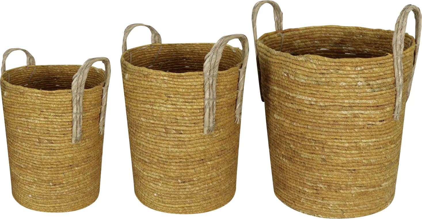 Dijk Dekorationskorb Mais Ø 34 x 37 cm