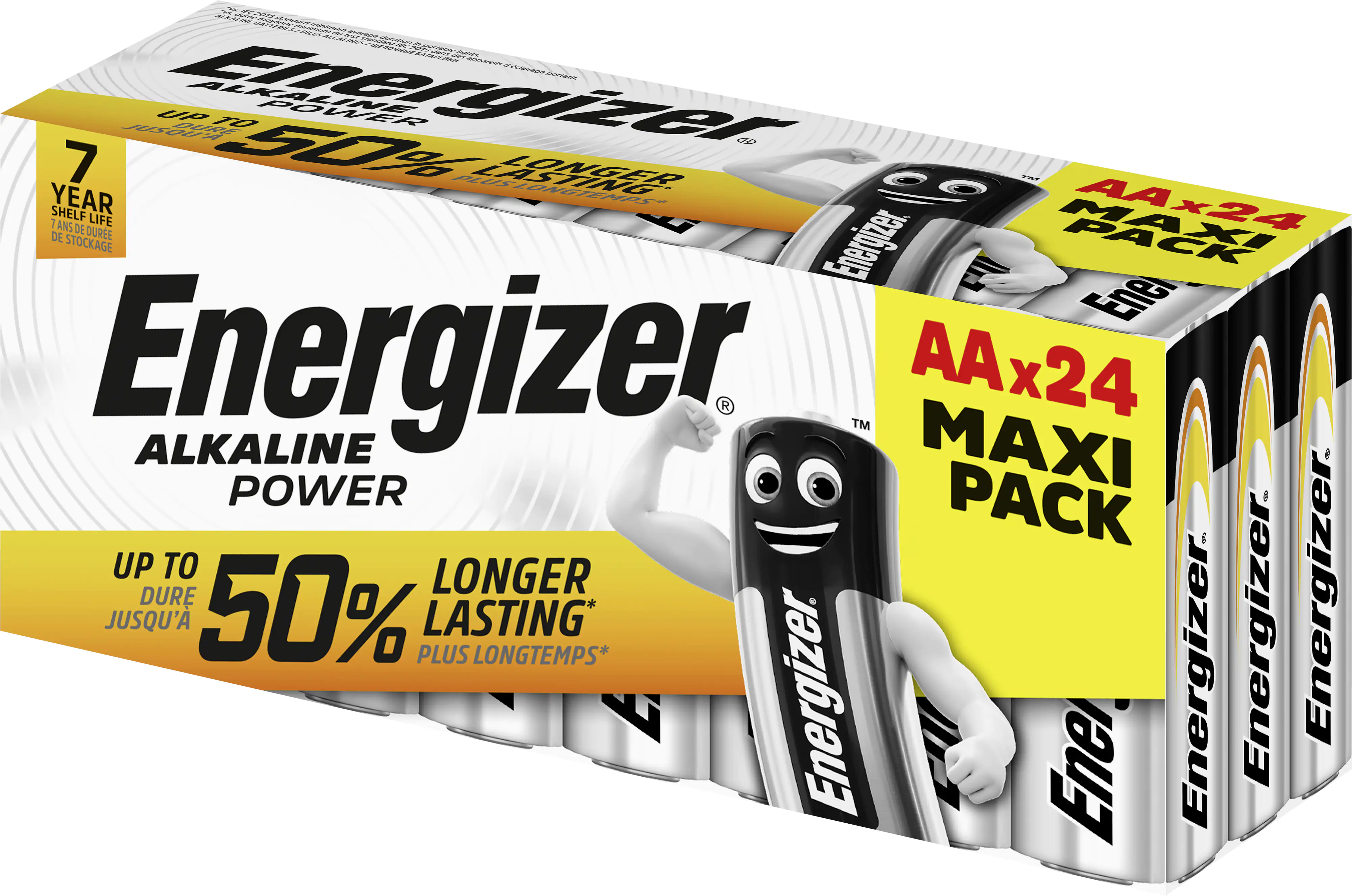 Energizer Alkaline Power Mignon AA LR6 1,5V, 24er Pack Energizer Alkaline Power Mignon AA LR6 1,5V, 24er Pack