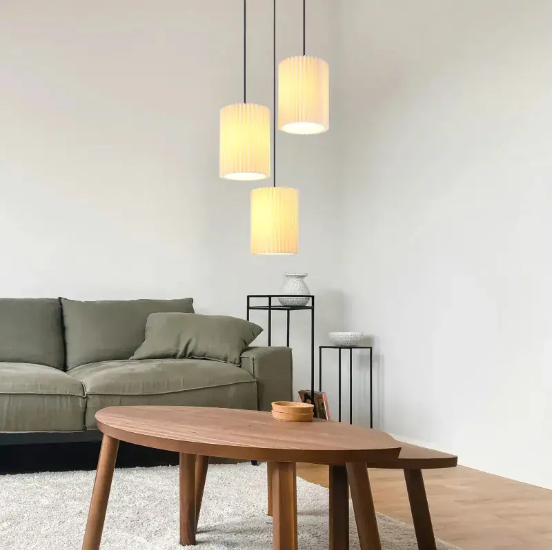 Globo Hängeleuchte Page 46 x 120 cm Ø x H schwarz matt