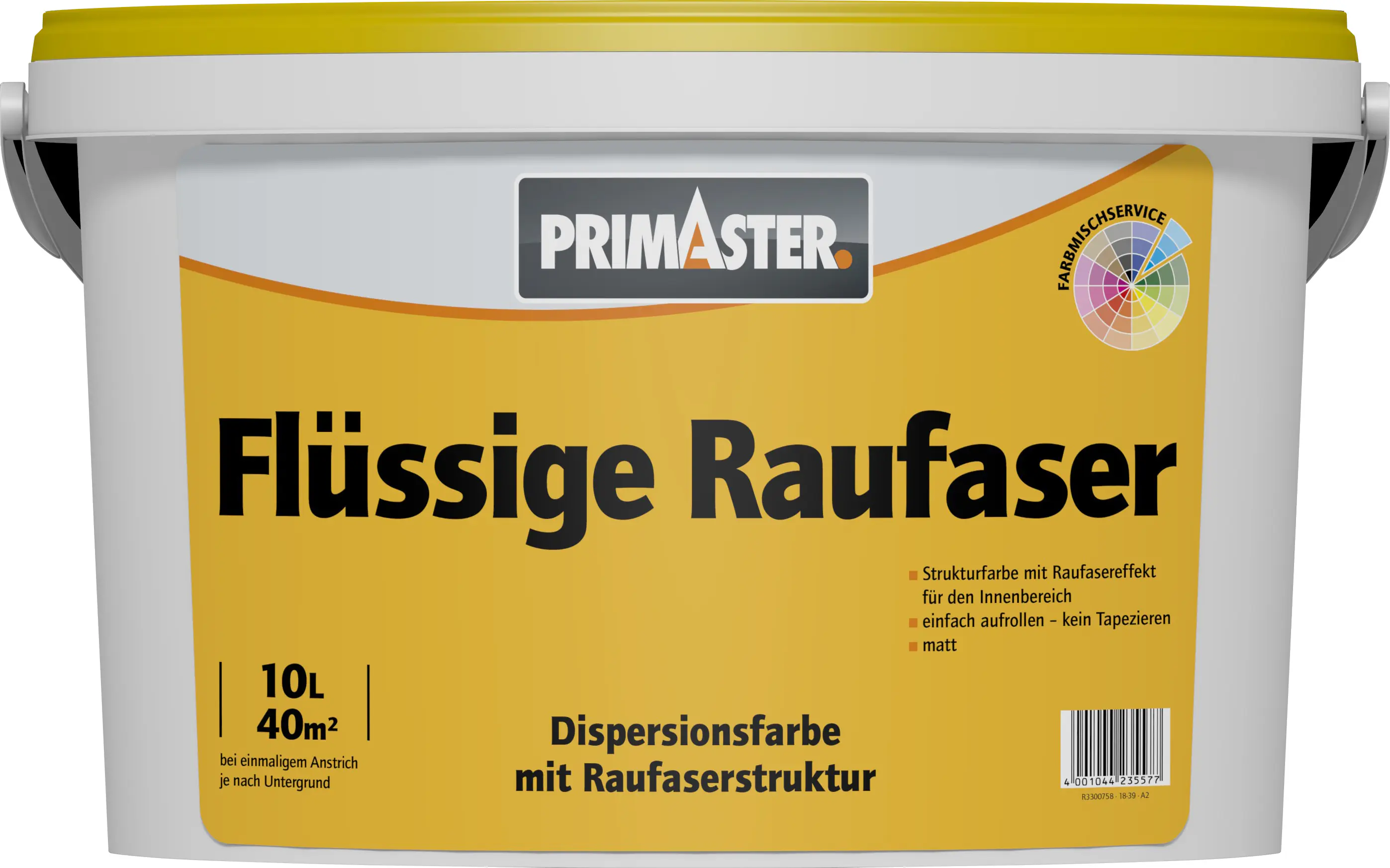 Primaster Flüssige Raufaser 10 L weiß Primaster Flüssige Raufaser 10 L weiß