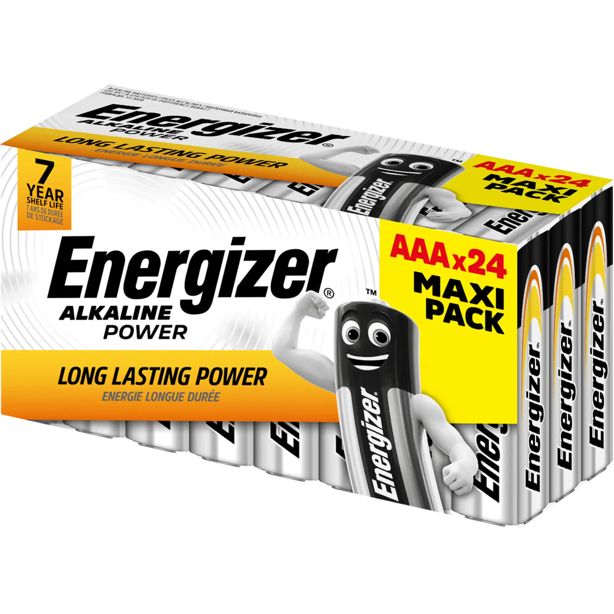 Energizer Alkaline Power Micro AAA LR03 1,5V, 24er Pack Energizer Alkaline Power Micro AAA LR03 1,5V, 24er Pack