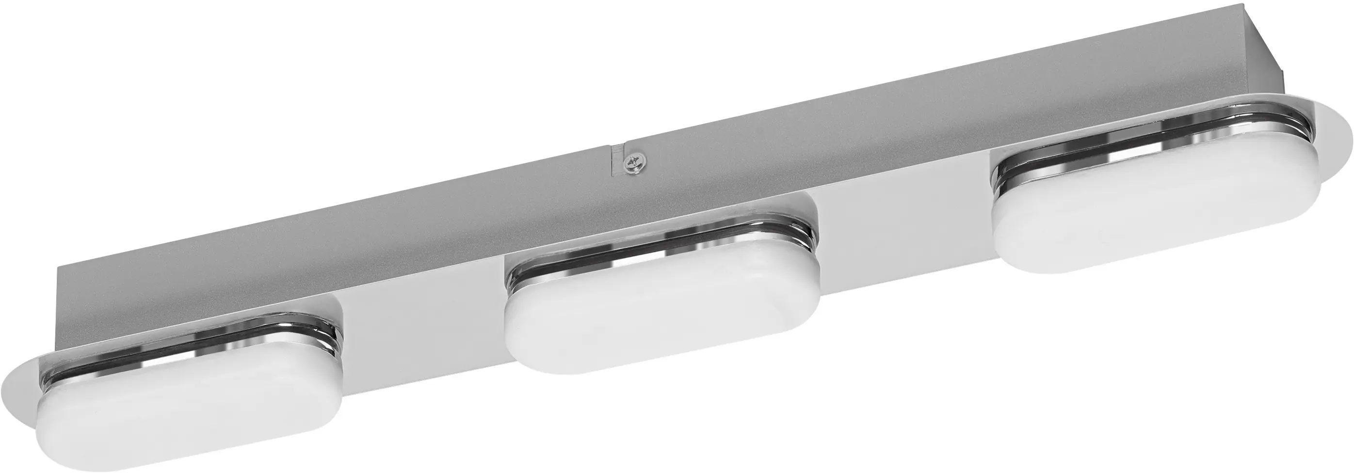 Ledvance Smart+ LED Badleuchte Orbis Duplo silber 44,5 x 6 cm 20 W dimmbar
