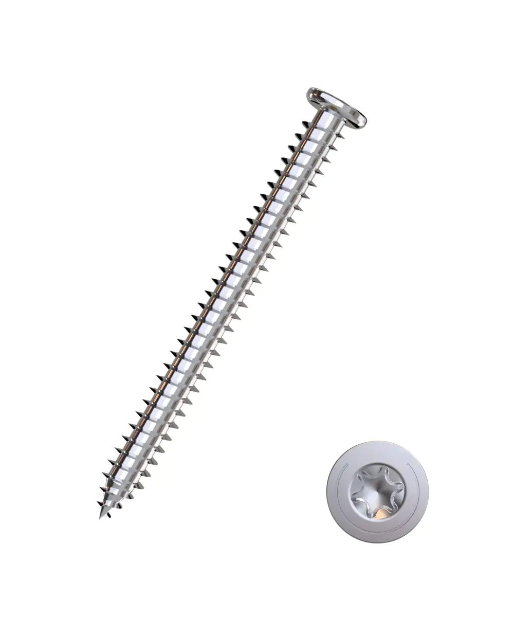 Connex Fensterbauschrauben 7.5 x 182 mm TX 30 - 6 Stk.